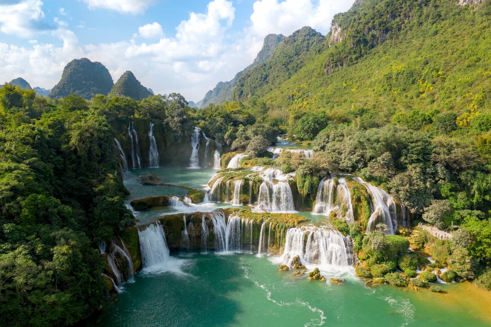 CANVA - Ban Gioc Falls, Vietnam. Photo: Canva link: https://www.canva.com/photos/MADUt515VEk-the-falls-of-ban-gioc/
