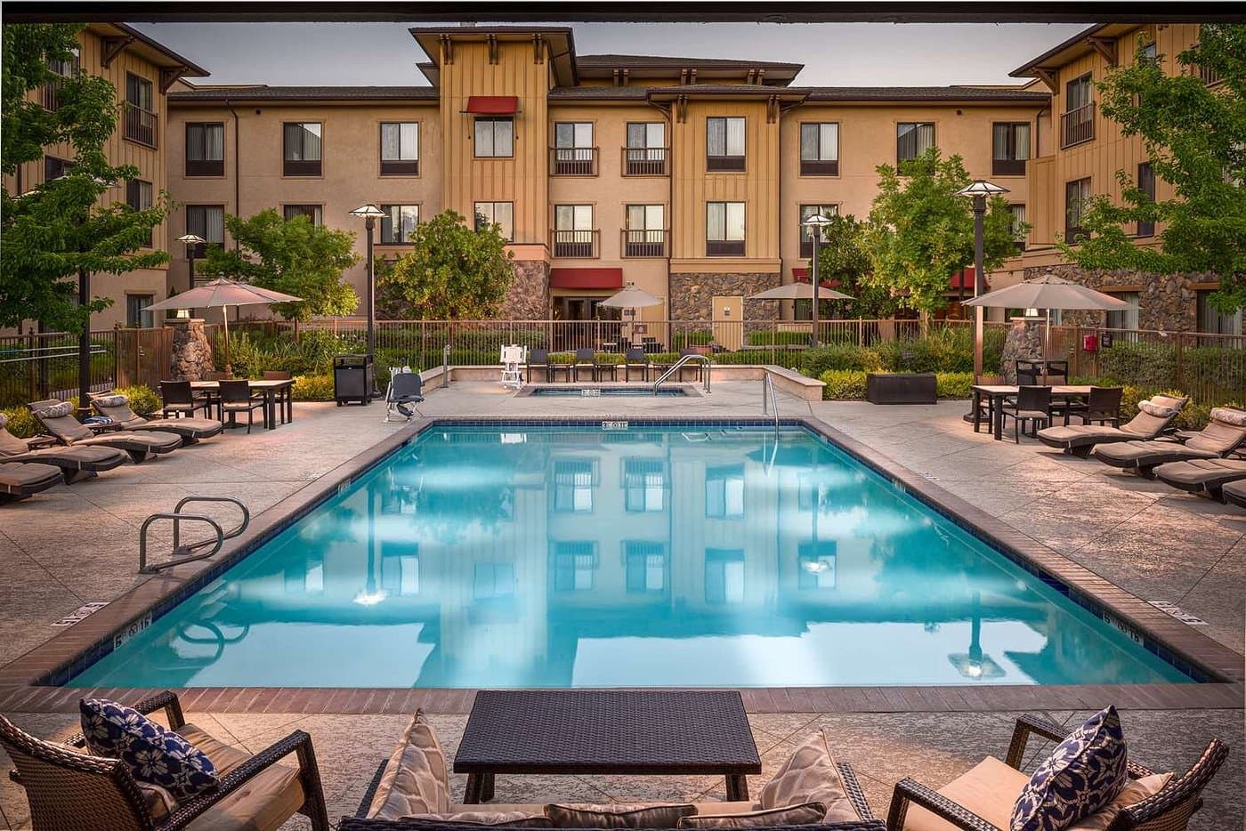 Hampton Inn, California.