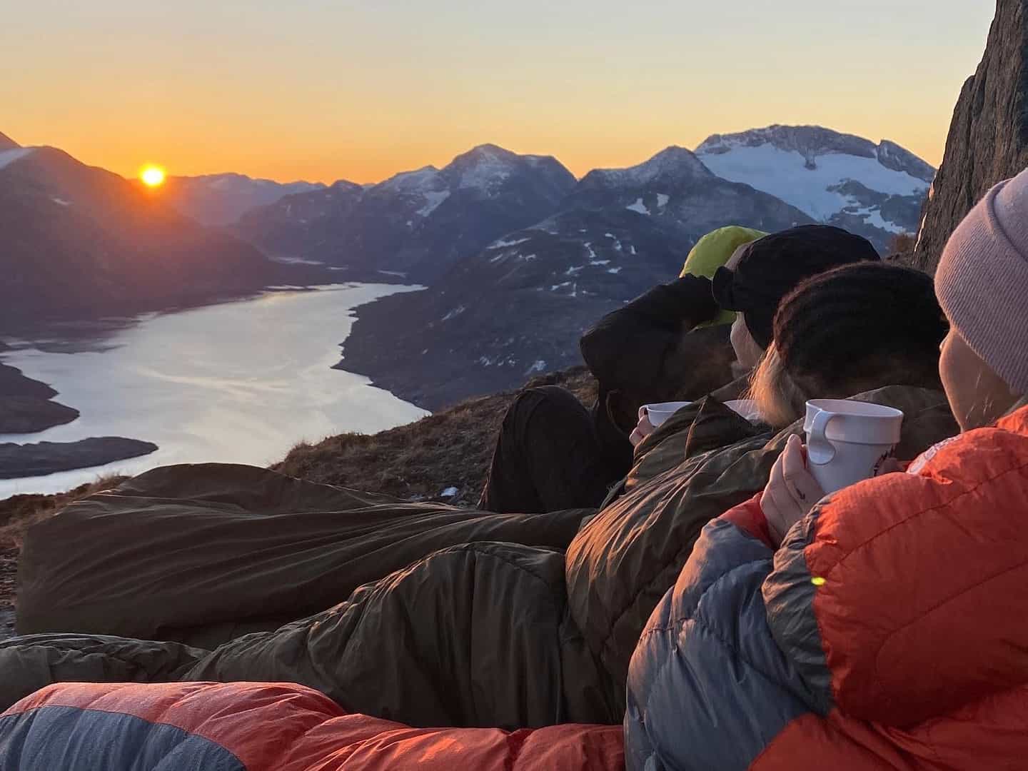 Sunset from Itisoq Glacier, Greenland.