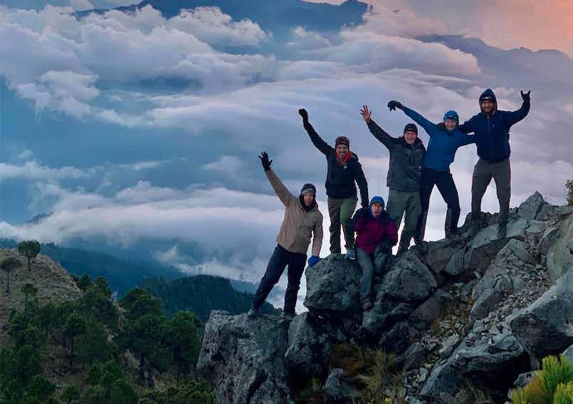"Five summits brought a group of strangers together as friends"
