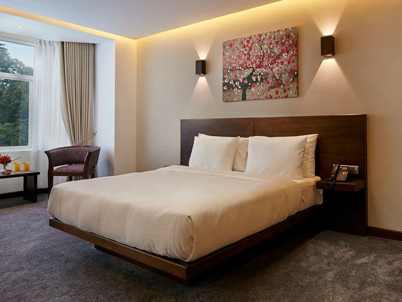 Room at Galway Heights hotel, Sri Lanka