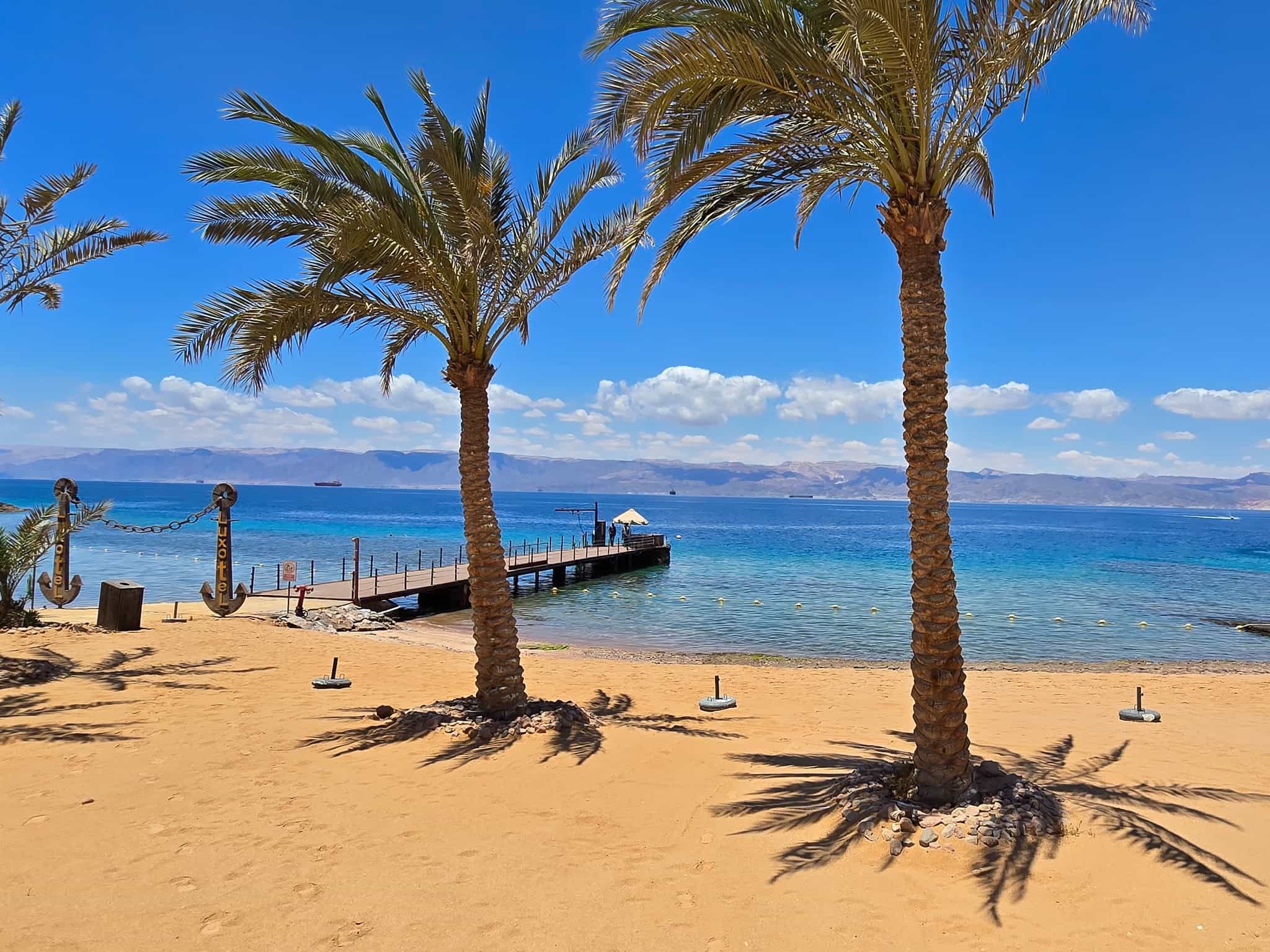 Luxhotel beach, Jordan.