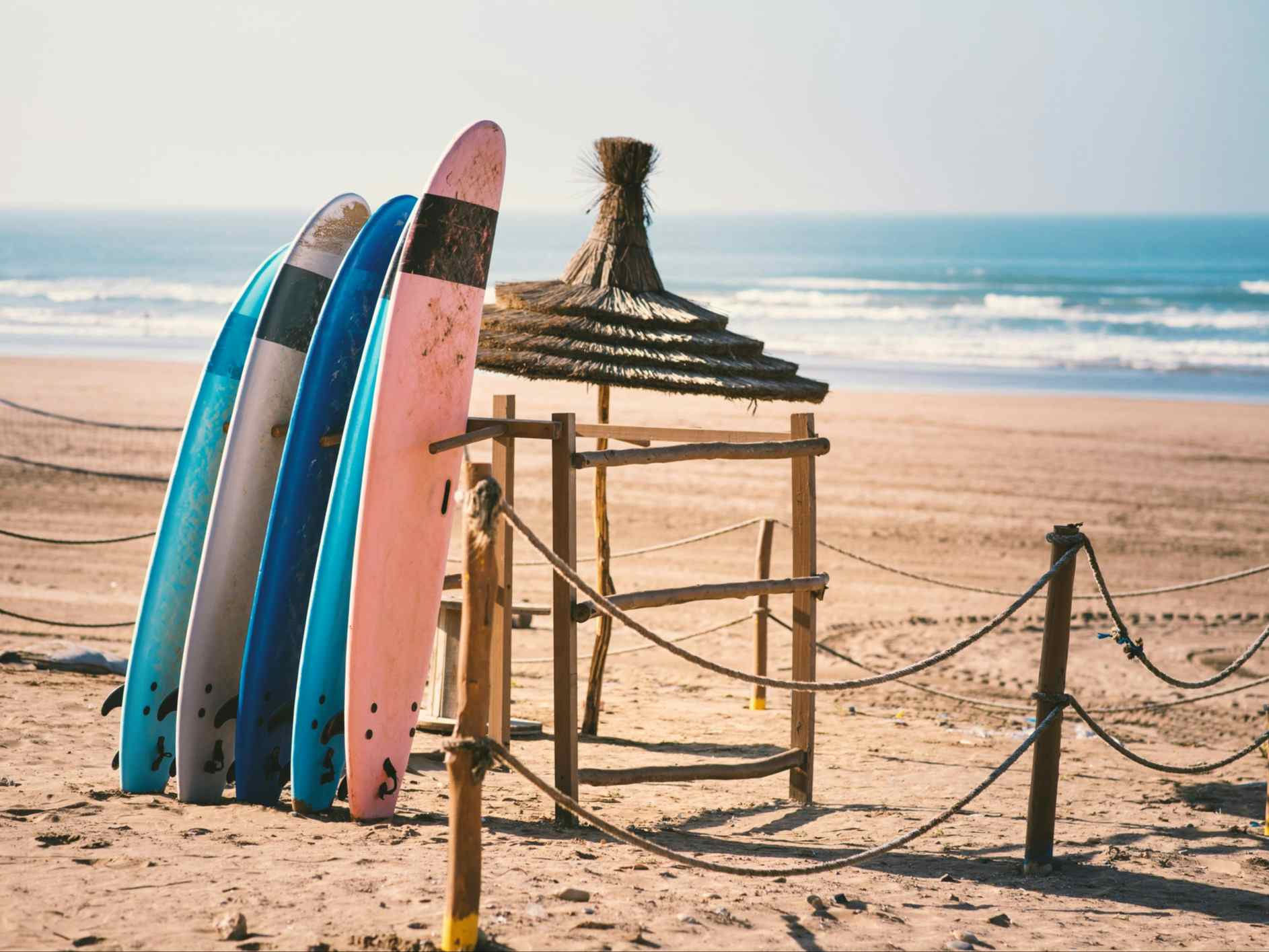 Surfboards. Photo: GettyImages-1131632196