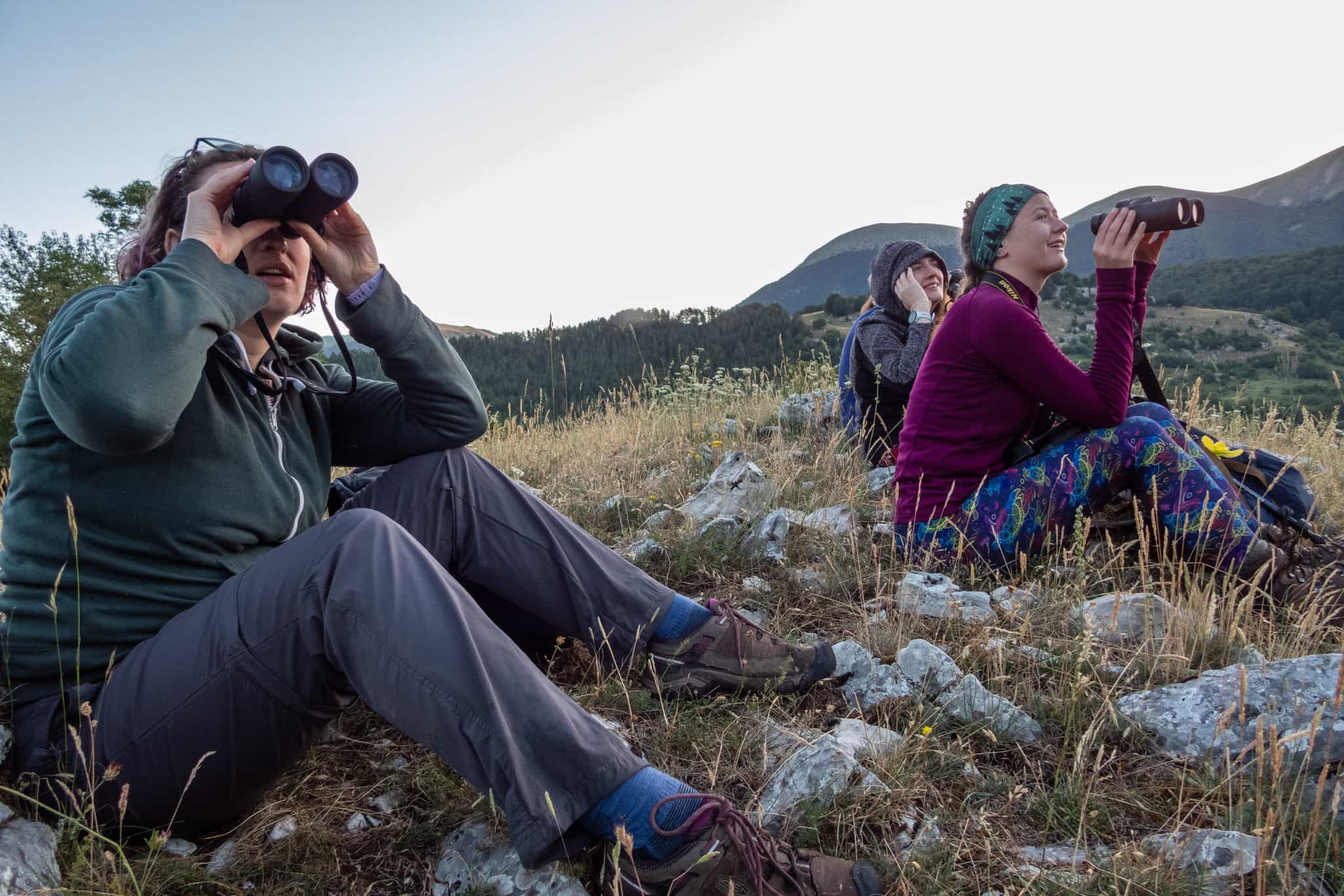 Wildlife watching, Central Apennnines, Italy. Photo: Host/Wildlife Adventures