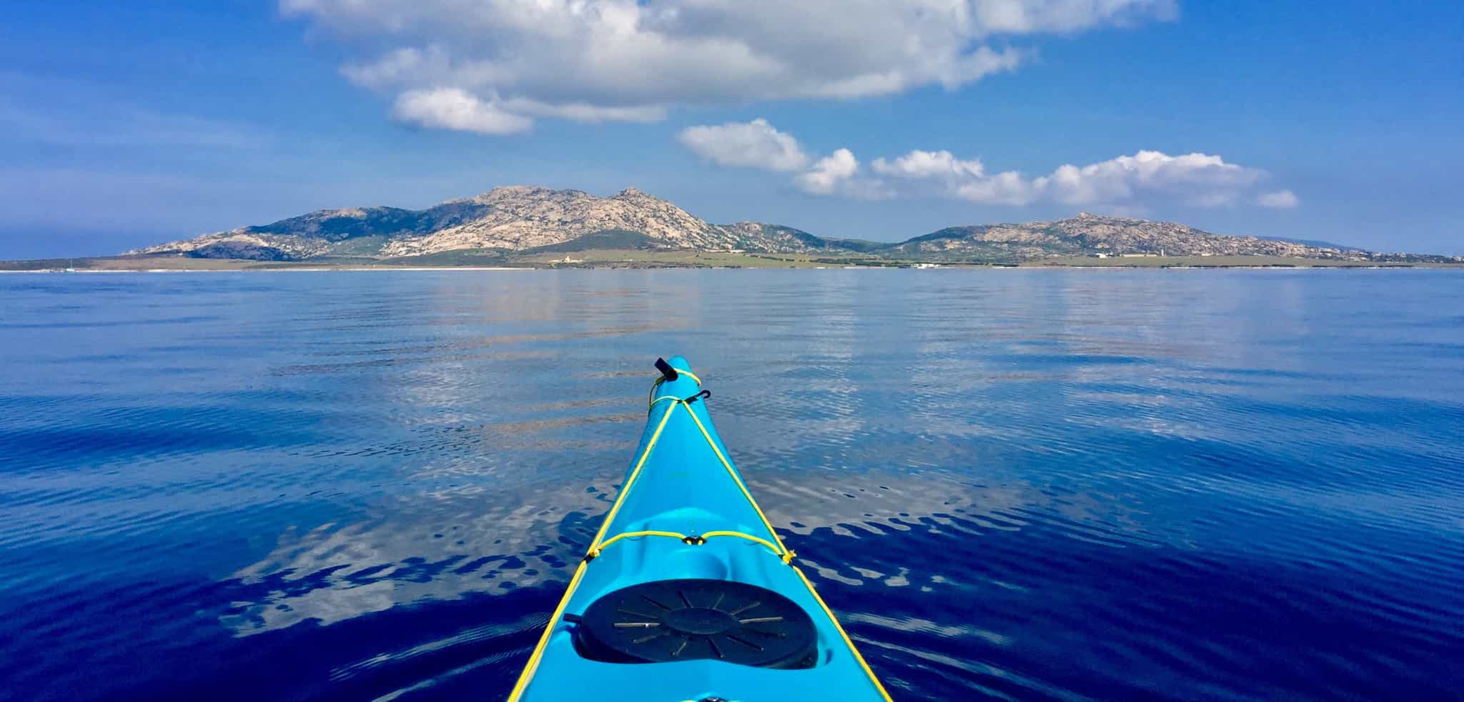 Kayak in Sardinia