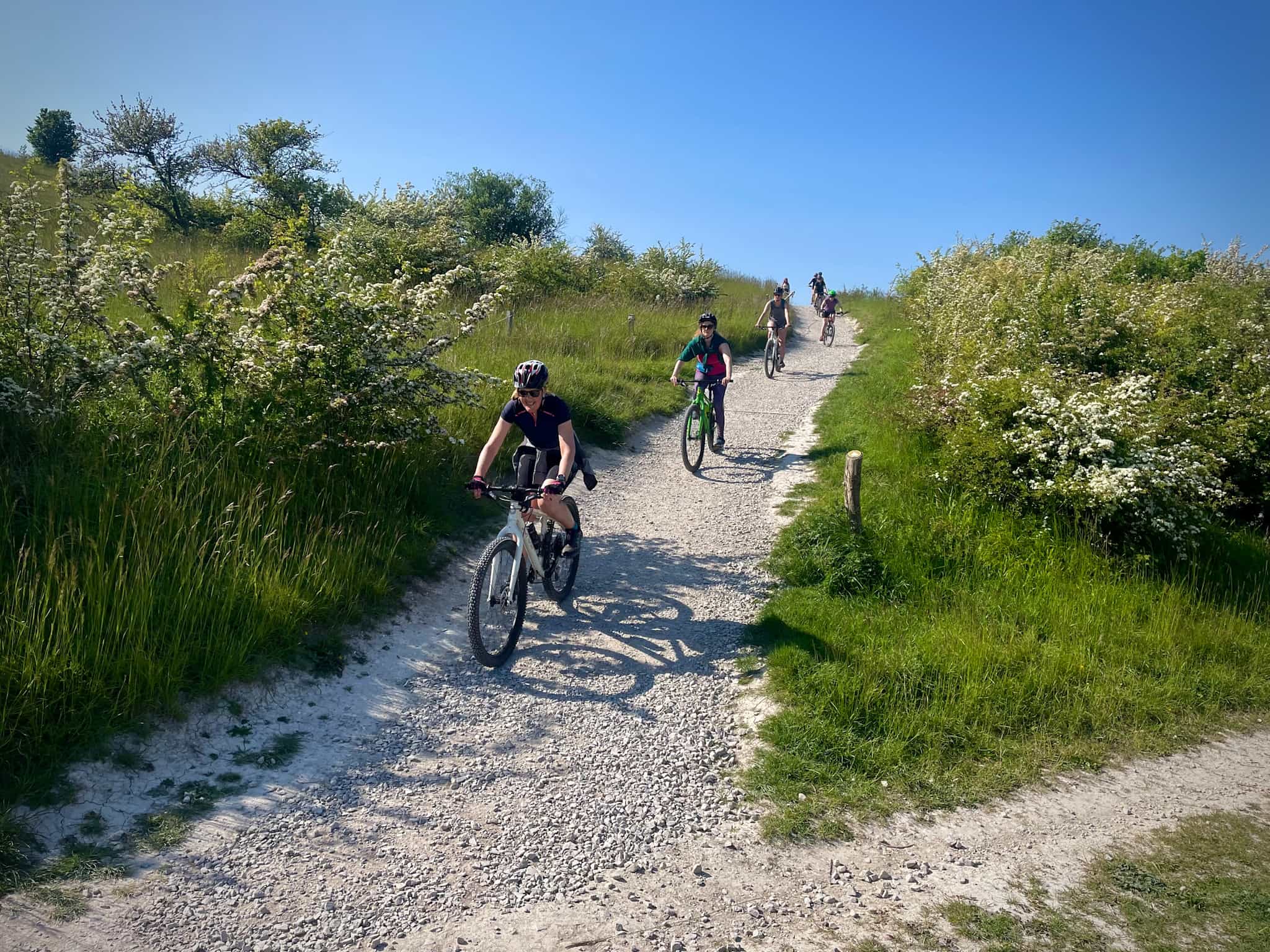 Gravel biking in the Chiltern Hills, UK