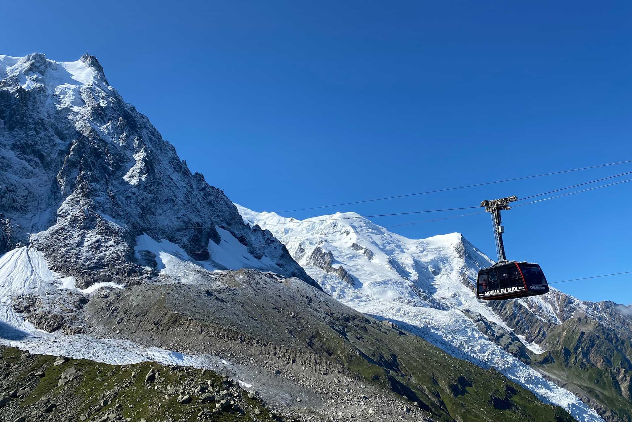 Aiguille du Midi Cable Car, Chamonix, France. Photo: host // Tracks and Trails