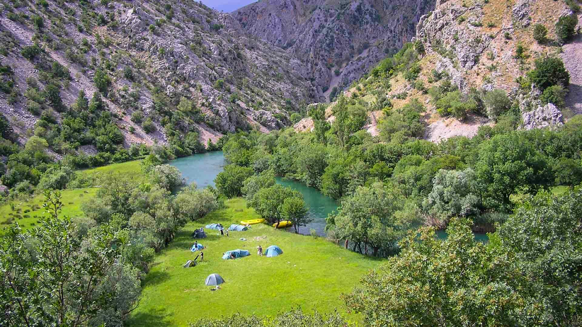 Camping in Croatia. Photo: Host/Raftrek