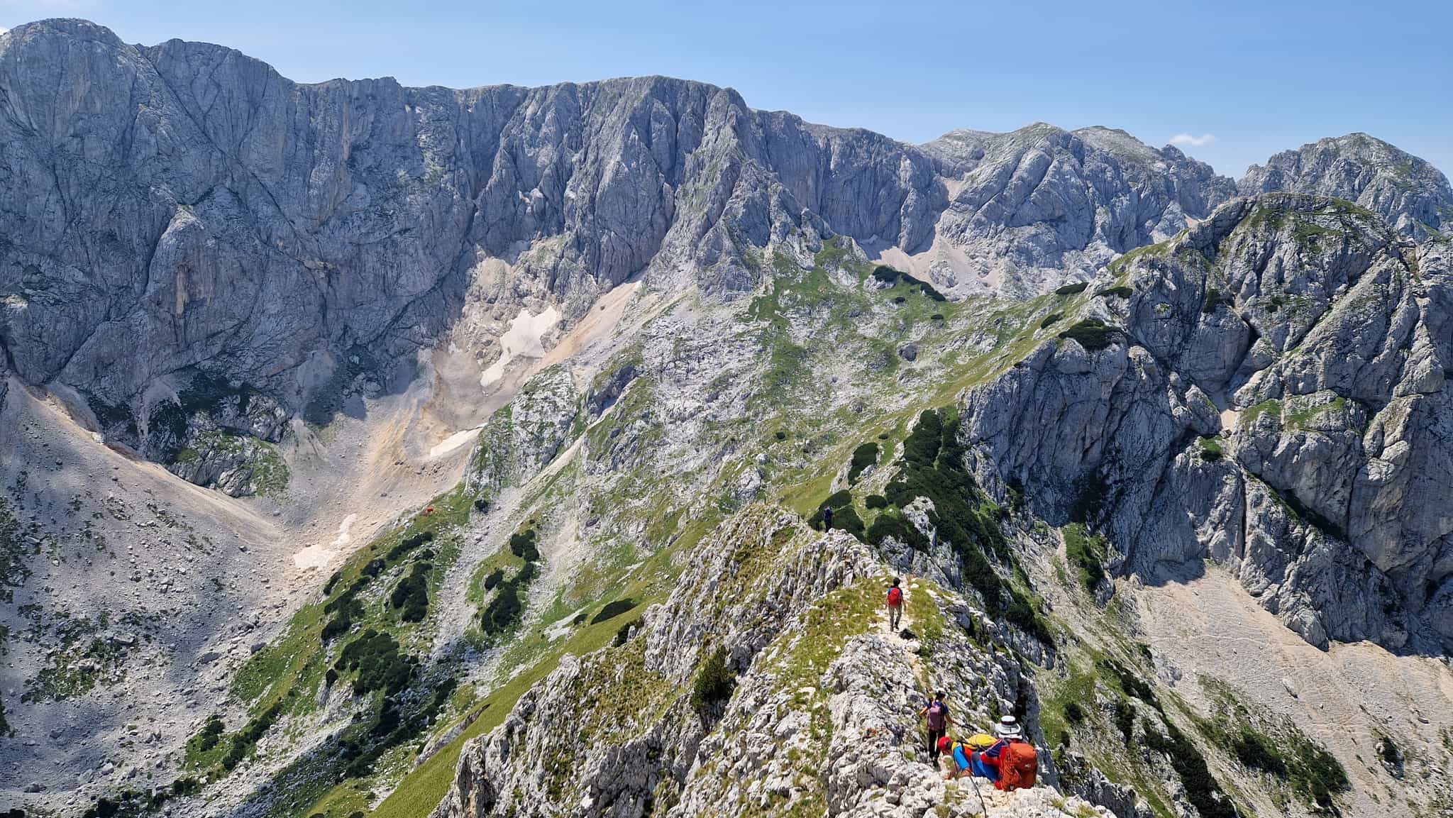 View from Velika Previja Pass in Durmitor National Park, Montenegro