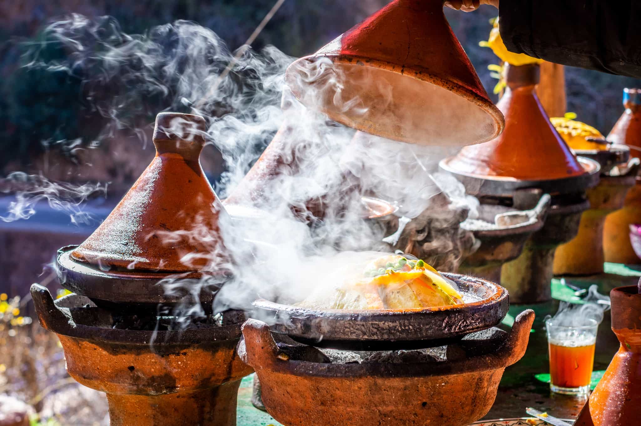 A traditional Moroccan tagine. 