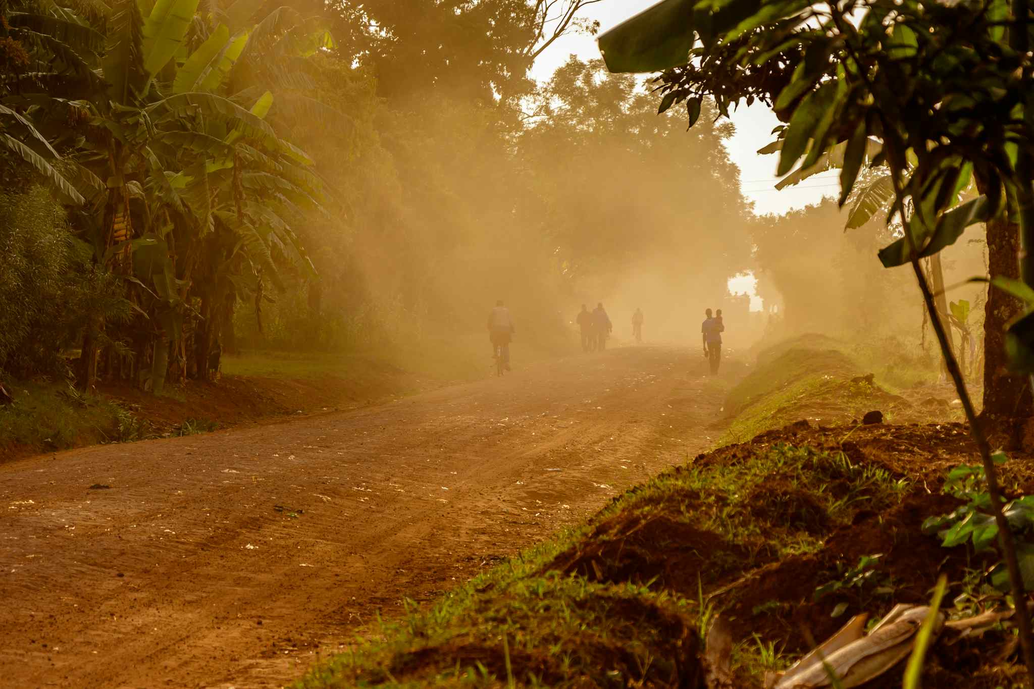 Dirt Road, Uganda Cycling, Getty