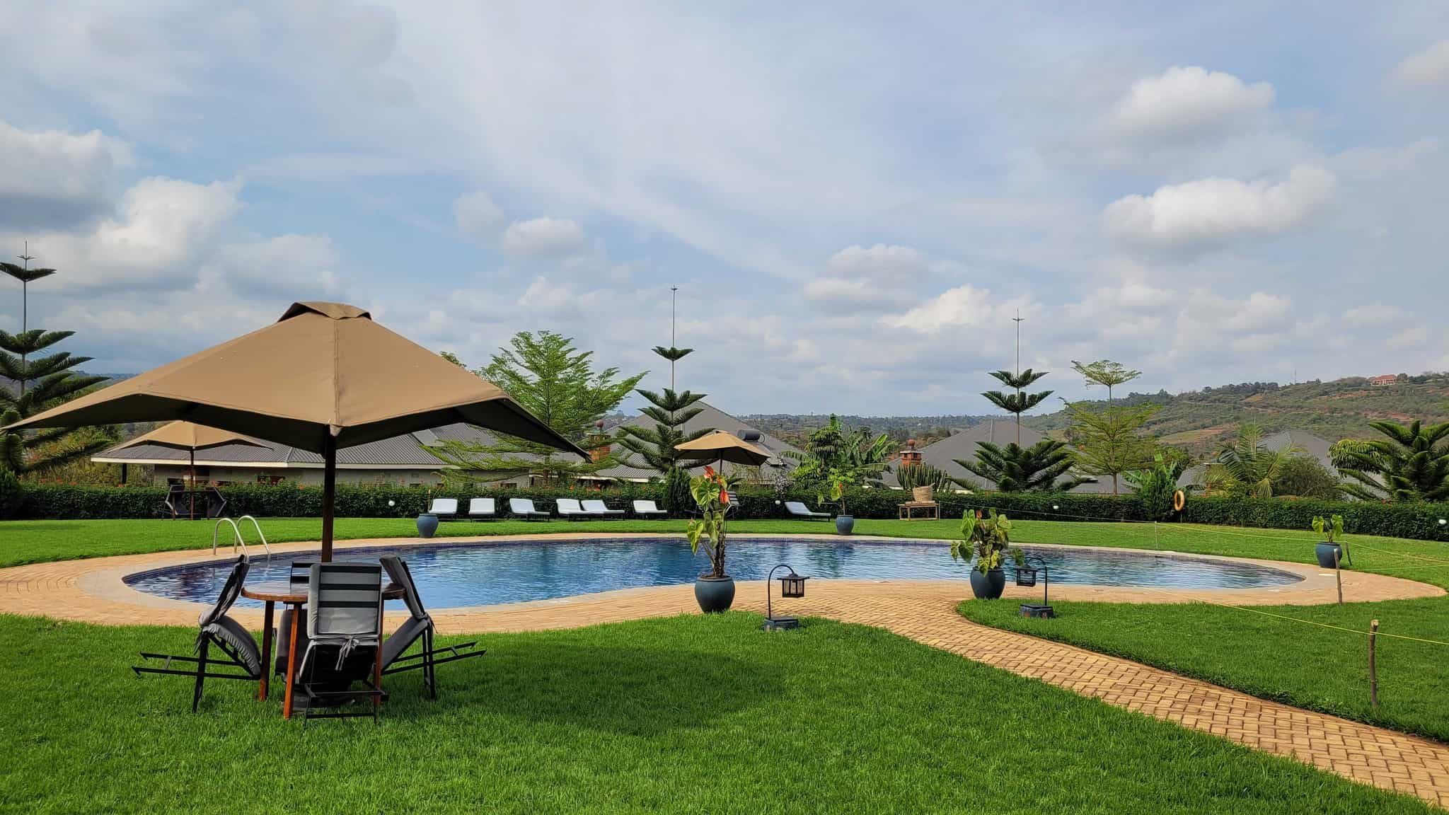 Pool at Marera Valley Lodge, Tanzania.