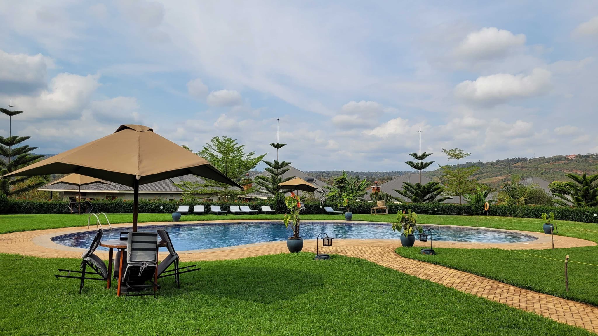 Pool at Marera Valley Lodge, Tanzania.