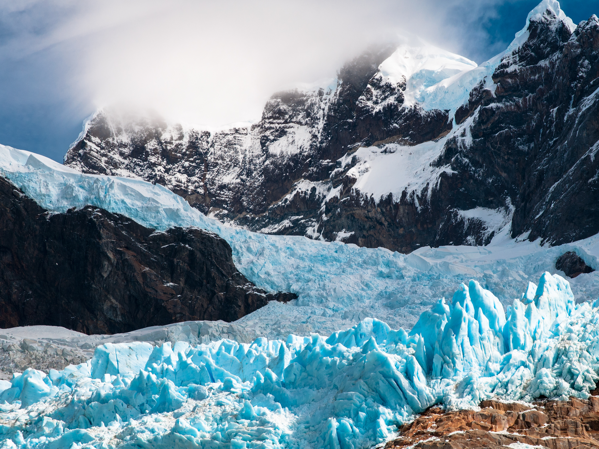 Serrano Glacier, Chile, Canva