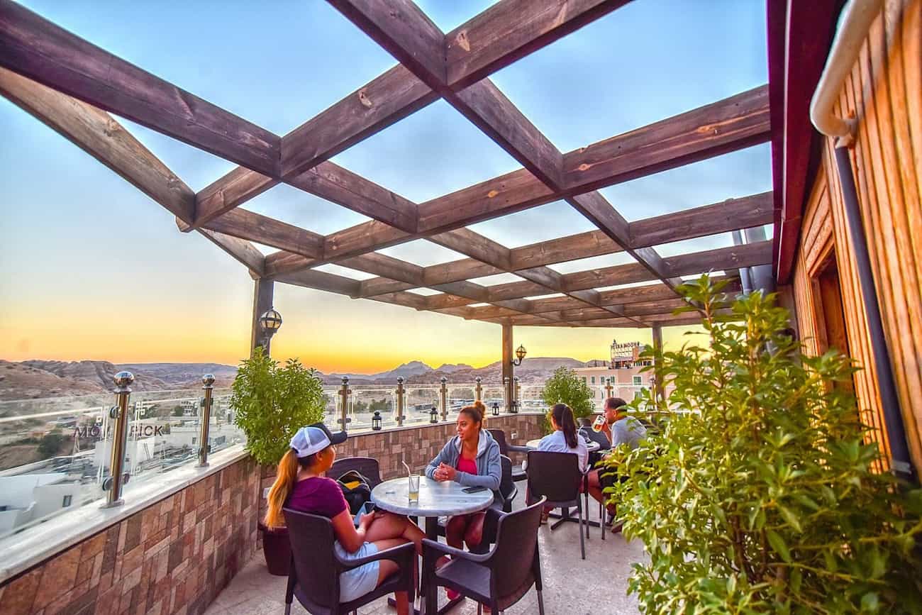 Rooftop of La Maison Hotel, Petra, Jordan