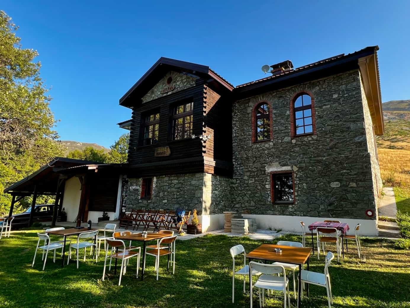 Ljuboten Mountain hut, a historic refuge in North Macedonia