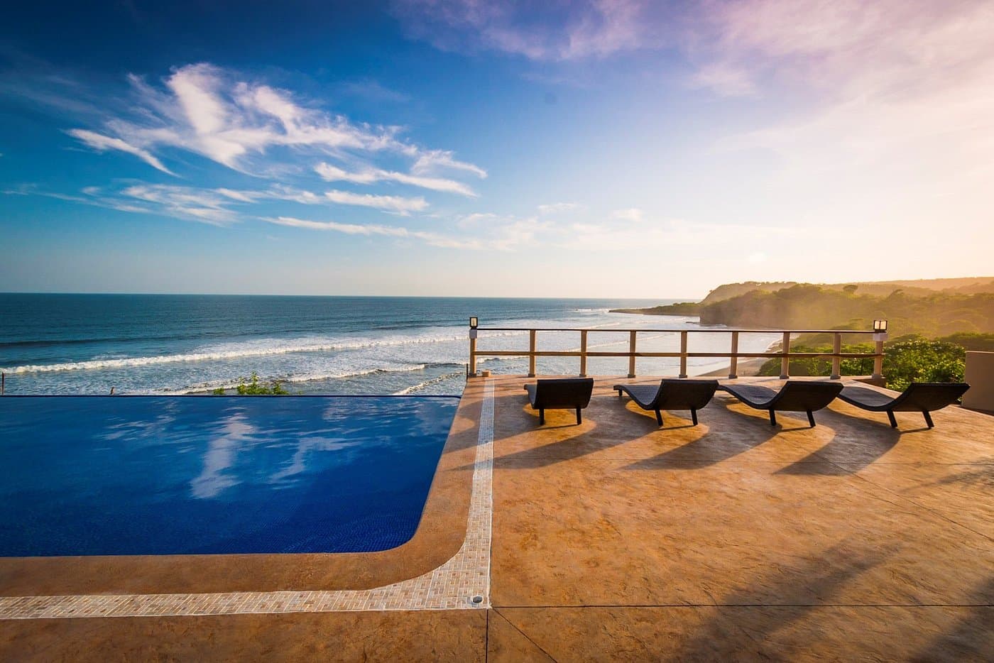 Hotel Los Mangos, El Cuco, El Salvador.
