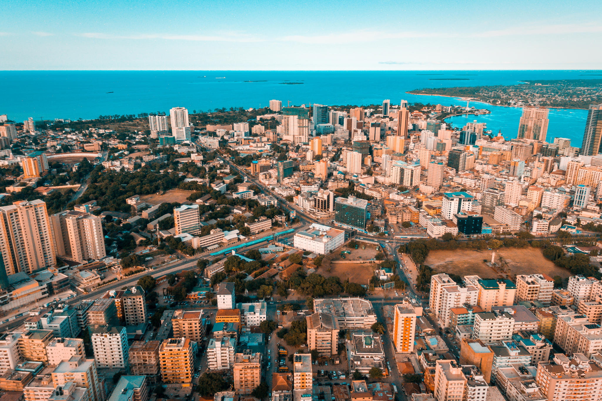 Cityscape of Dar es Salaam in Tanzania. Photo: Canva image - https://www.canva.com/photos/MAD1-iyfyLY-dar-es-salaam-city-scape/