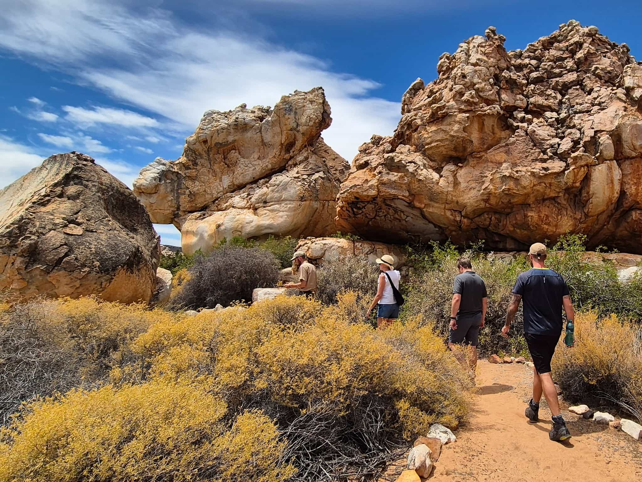 Hiking Kagga Kamma in South Africa