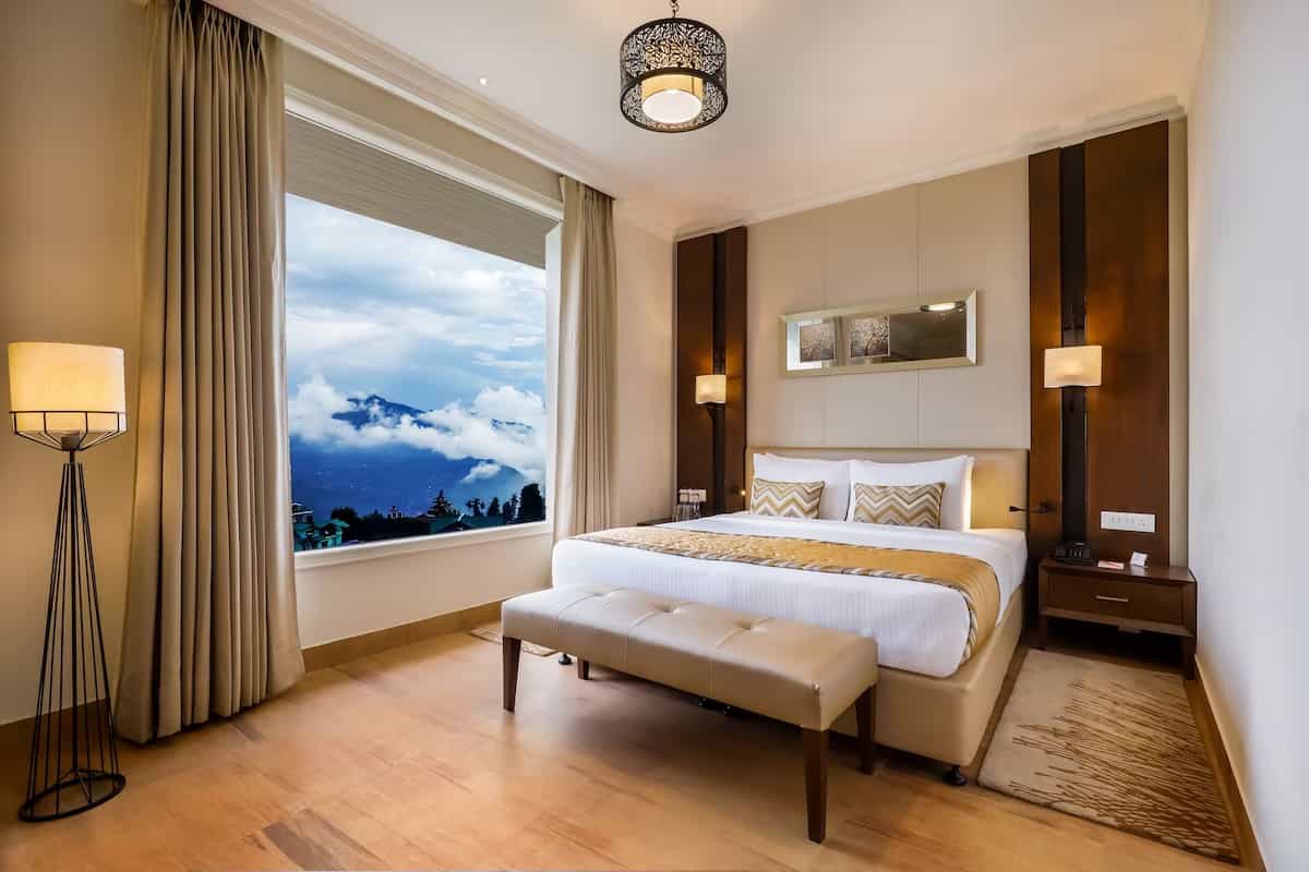 Double Room at Regenta Resort, Mashoraba. India.