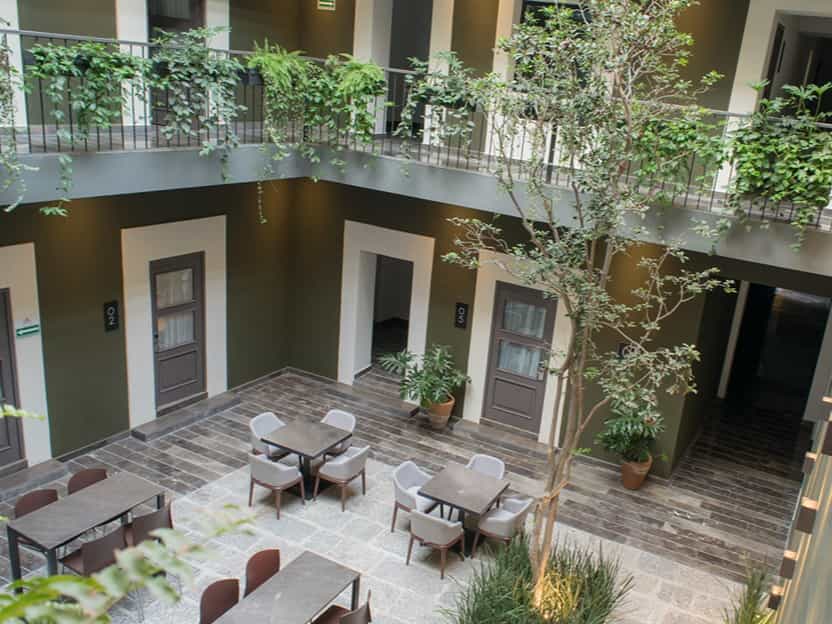 Lobby, Hotel Isabel, Puebla, Mexico, Hotel