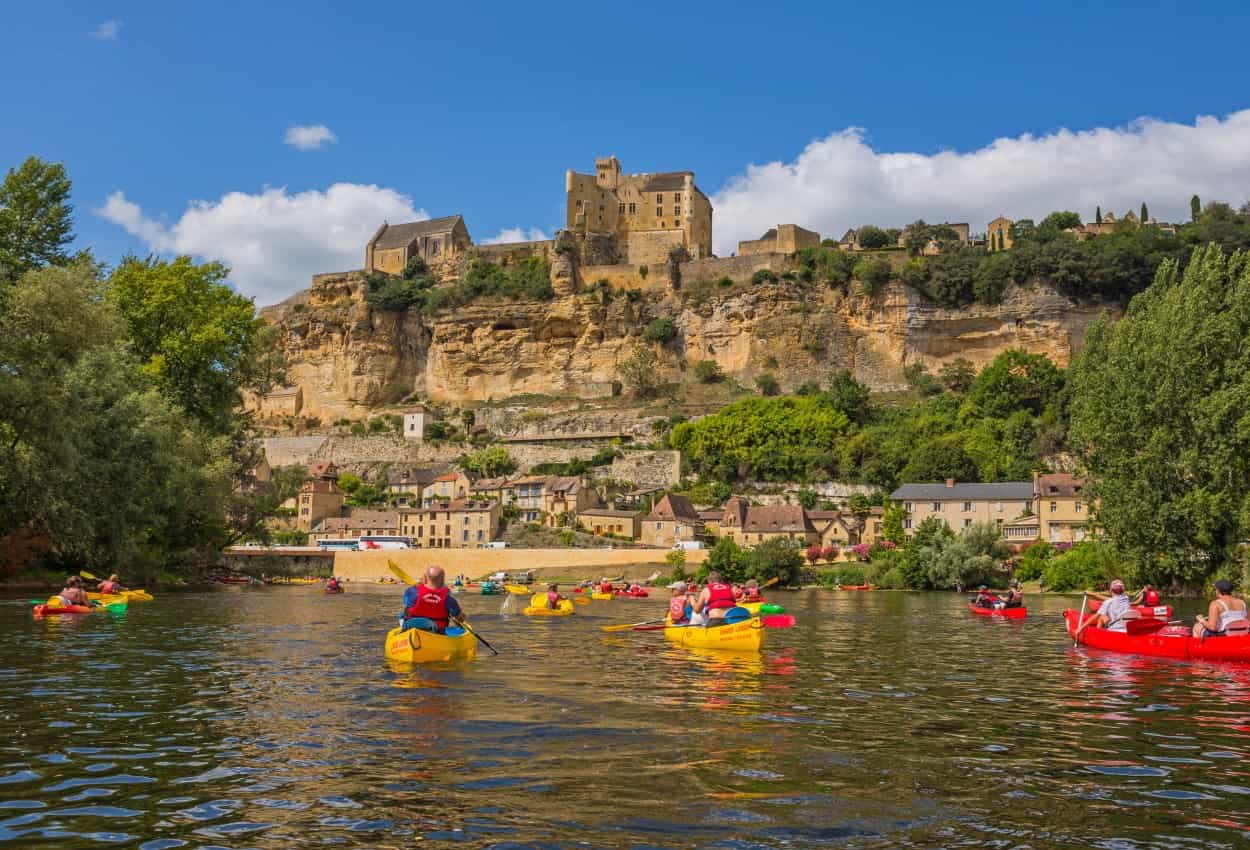 Kayaking in Cenac, Dordogne