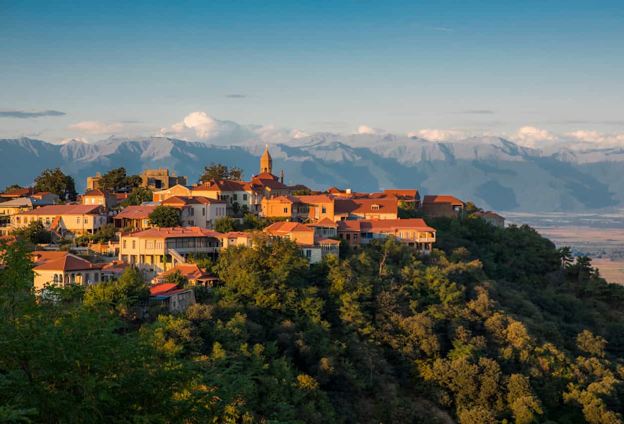 Sighnagi town, Kakheti, Georgia.