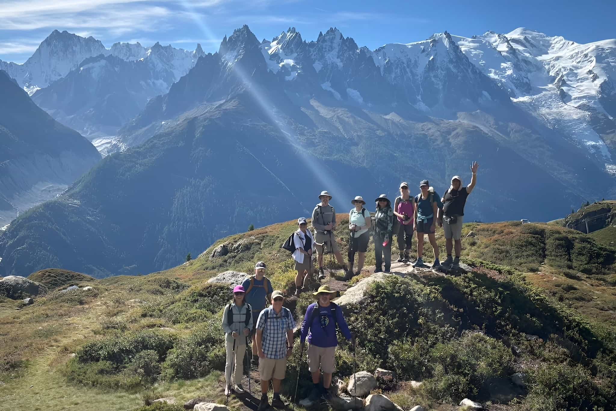 Aiguilles Rouge, Chamonix, Mont Blanc, France . Photo: host // Tracks and Trails
