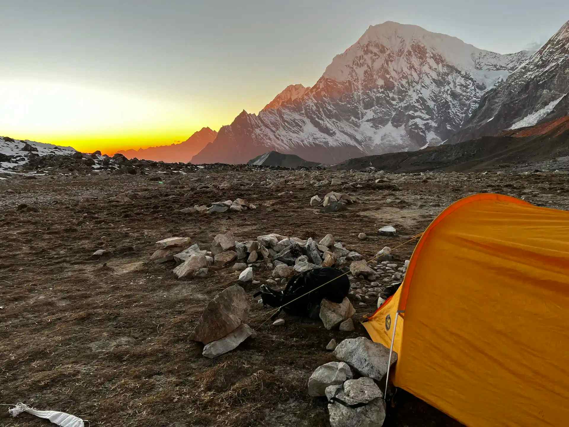 Yala Peak basecamp, Nepal. Photo: Customer/Rowan Brogden