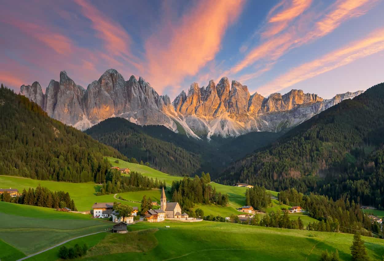 Val di Funes, Dolomites.