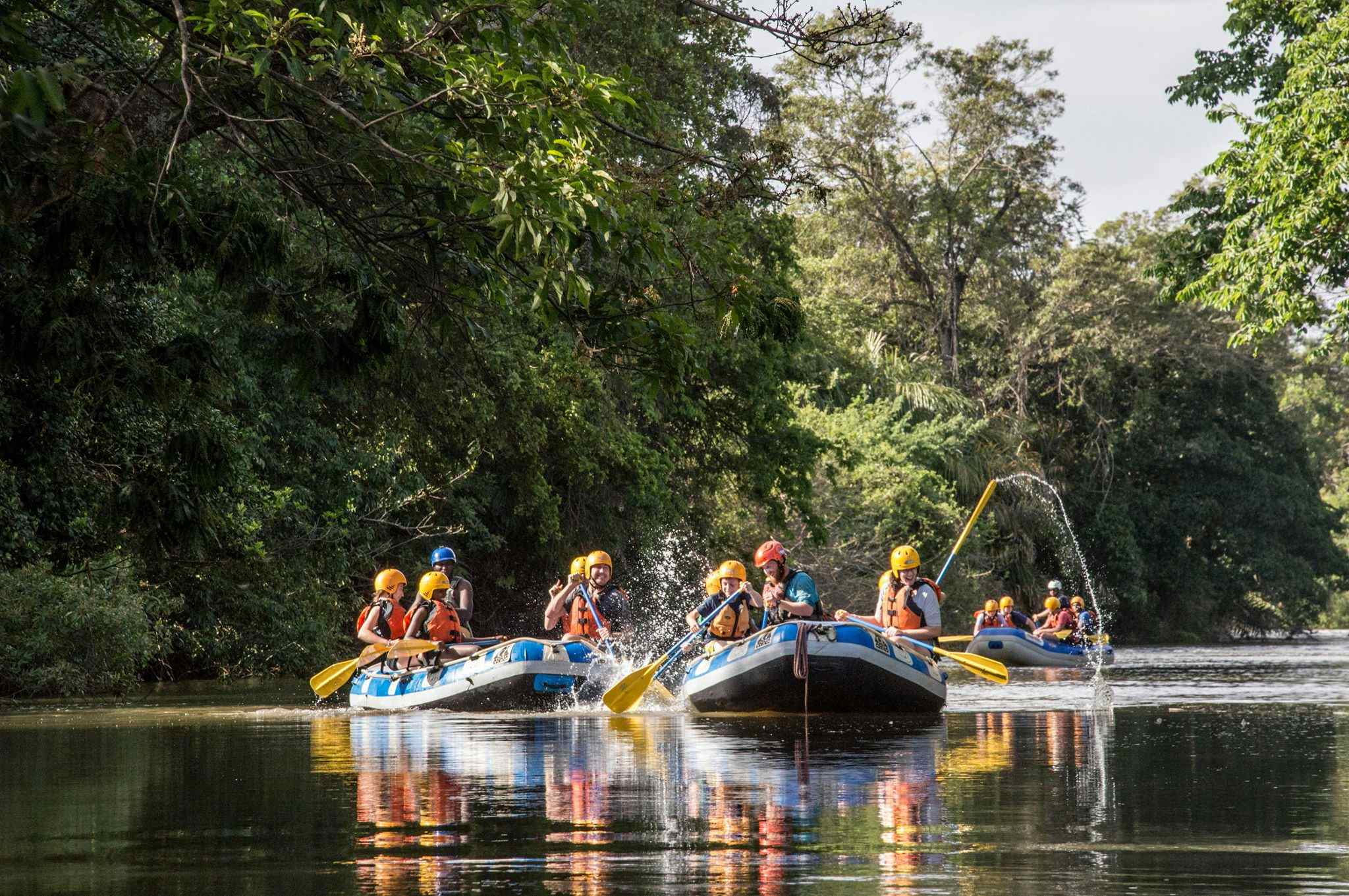 Rafting the Tana River, Kenya. Photo: Host/Savage Wilderness