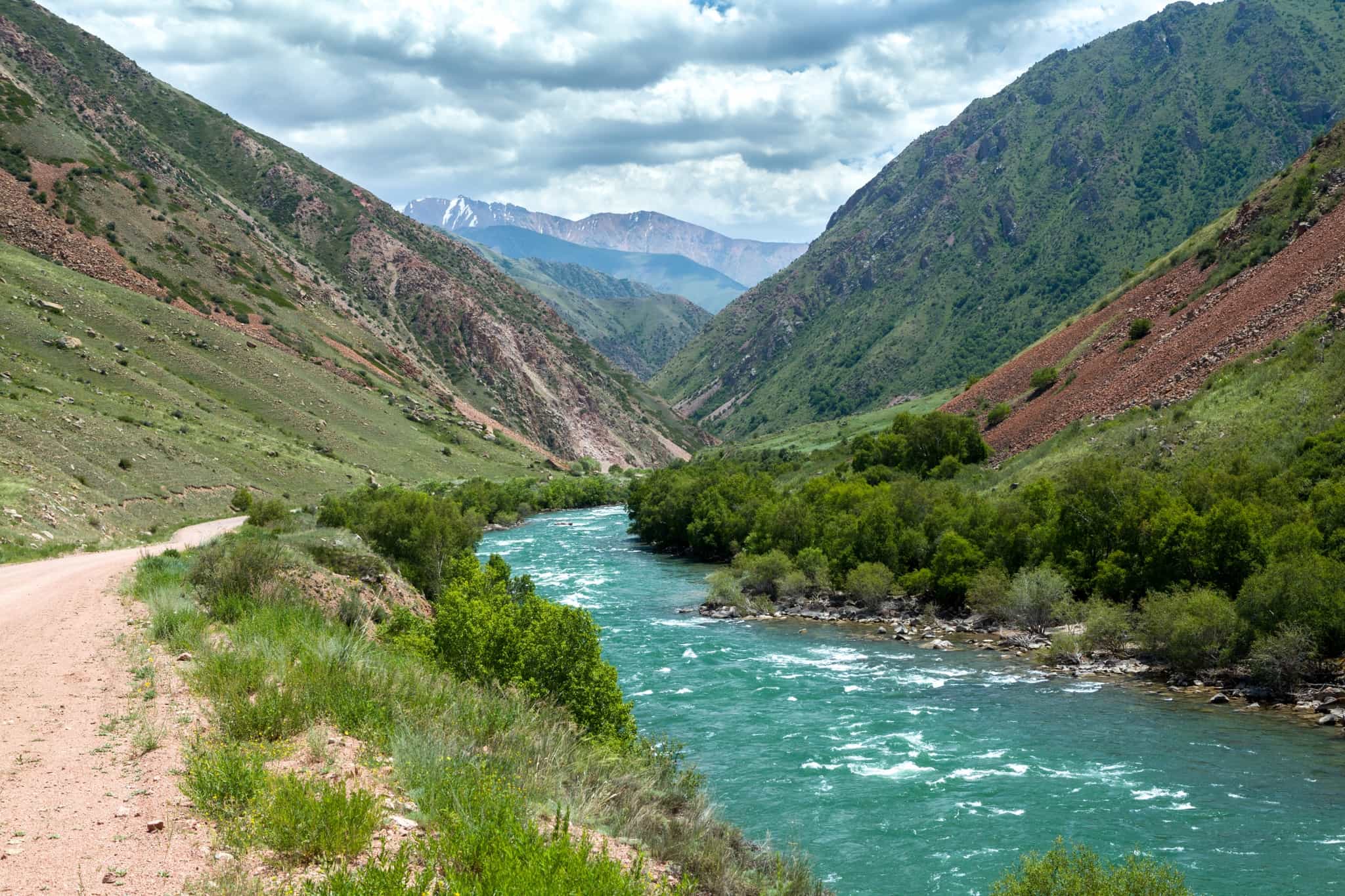 Kokomeren River canyons, Kyrgyzstan
