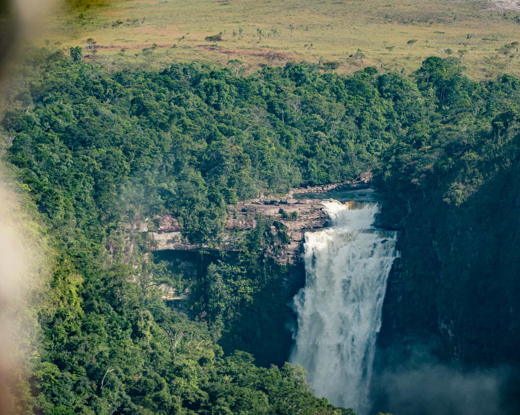 Waterfall on Paruima Trek, Guyana, Gwil Pugh