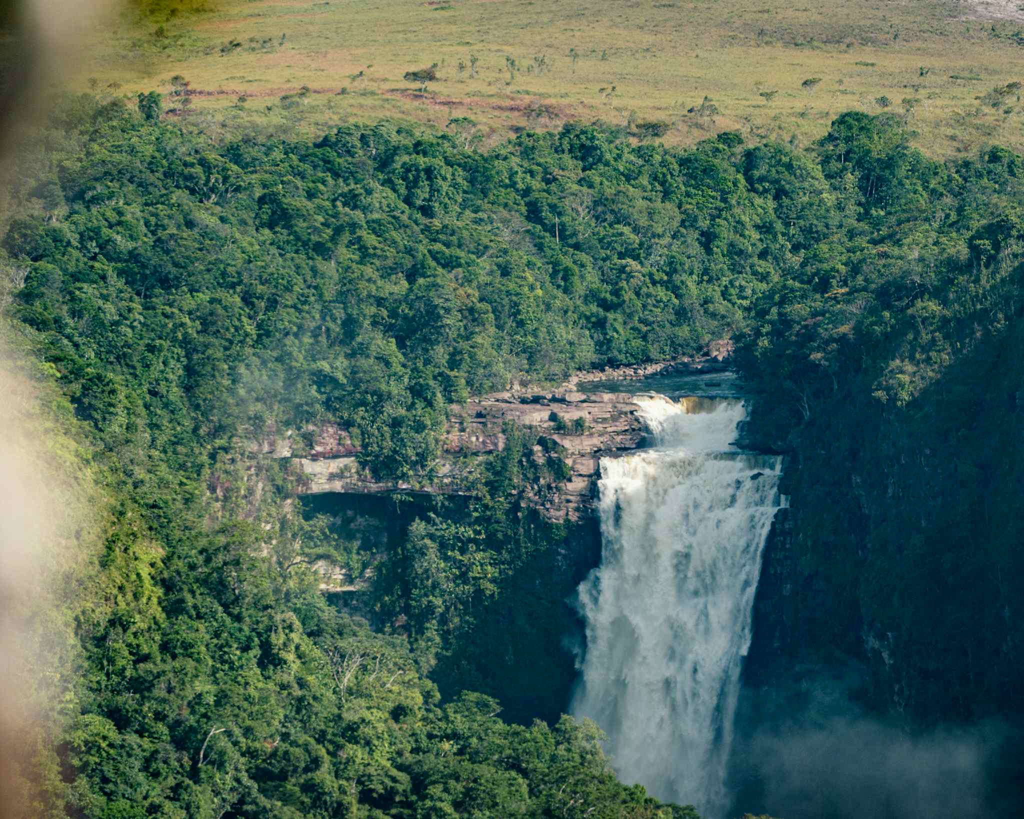 Waterfall on Paruima Trek, Guyana, Gwil Pugh