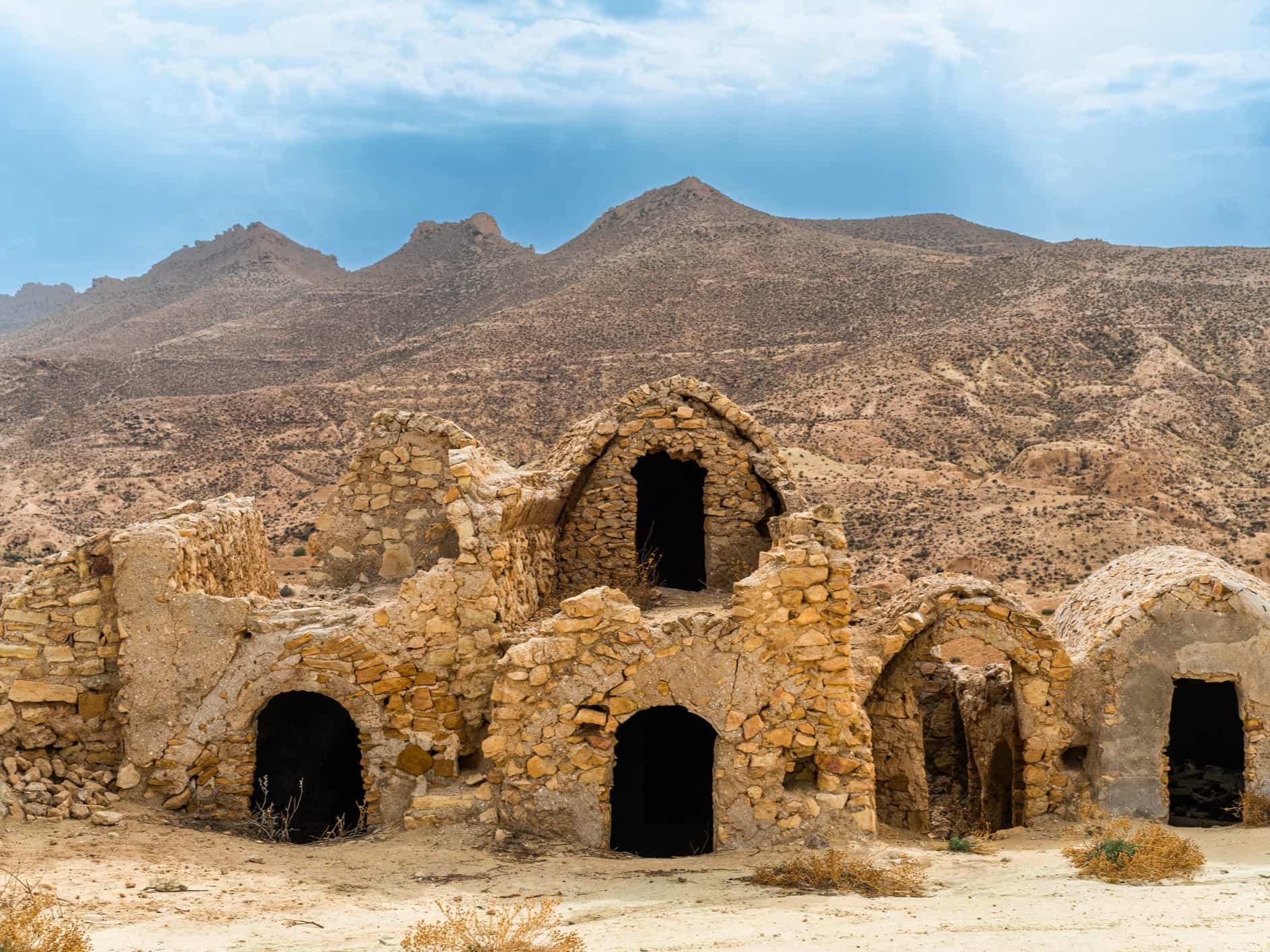Zammour, Berber town in Dahar - Tunisia