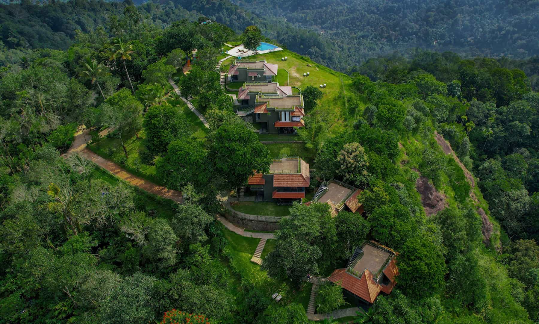 Haze and Kites hilltop retreat, near Munnar, India
