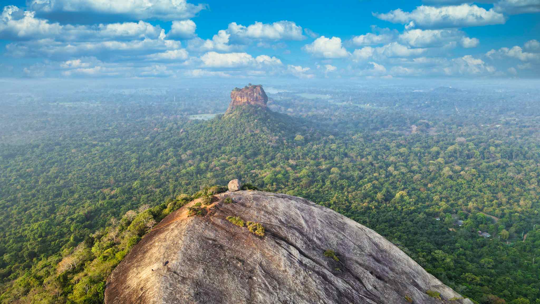 View of Sigiriya Sri Lanka. Photo: GettyImages-1446397331