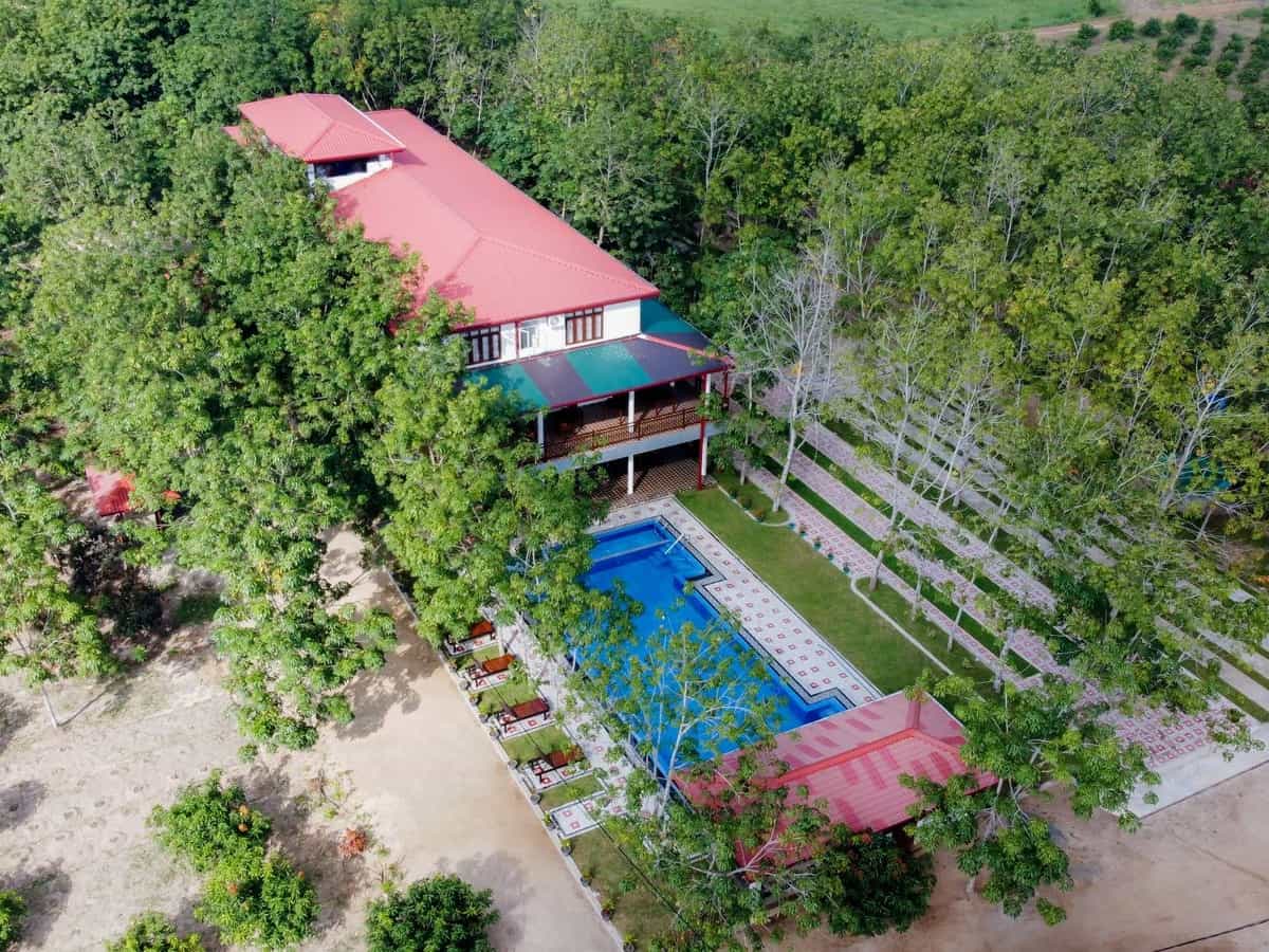 View of Yaalu Hotel Sri Lanka