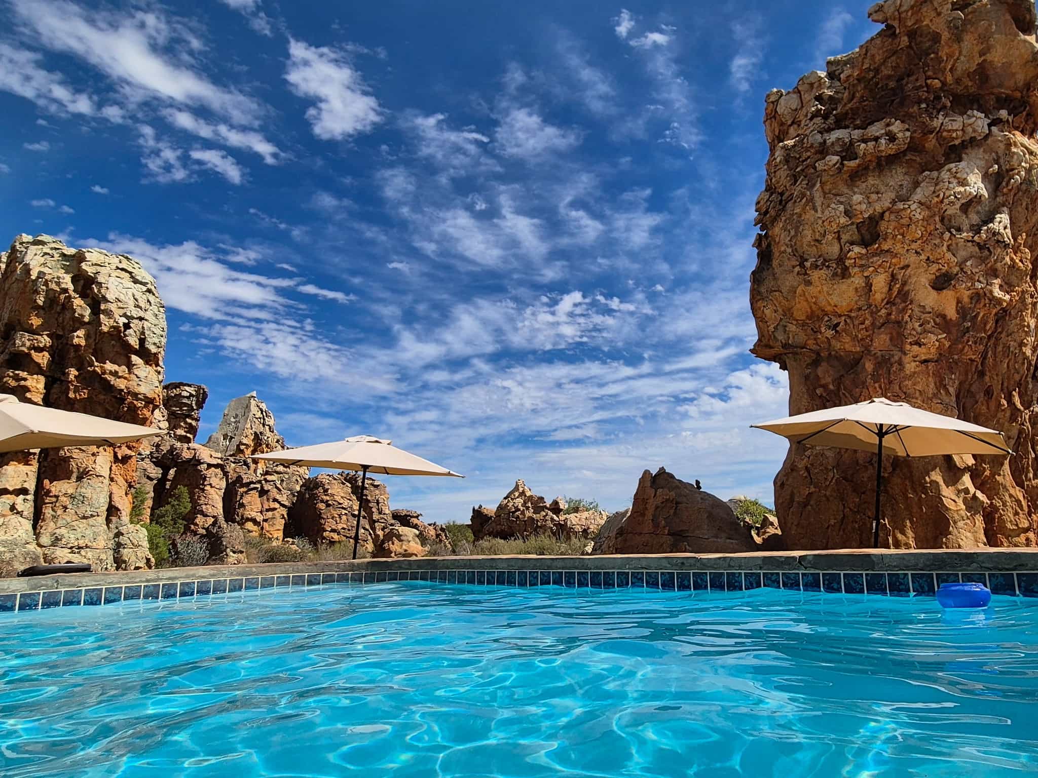 Pool at Kagga Kamma in South Africa.
