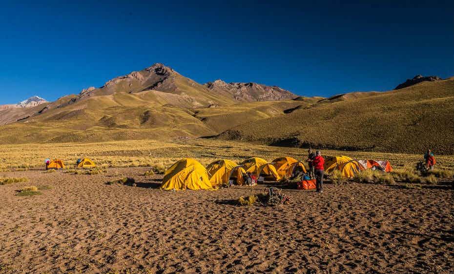 Campsite, Andes-Vertical