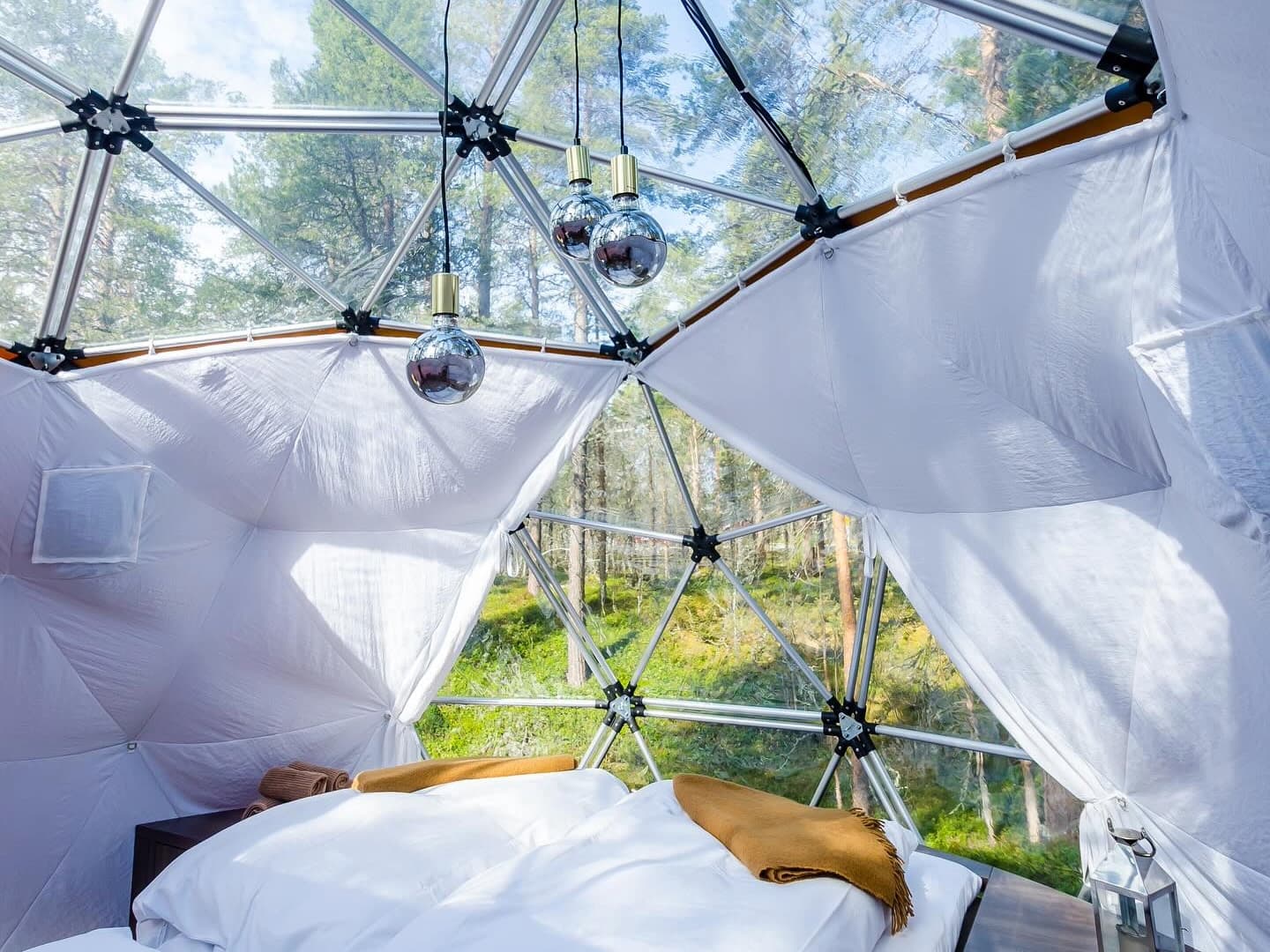 Interior of the Arctic Domes in Alta, Norway