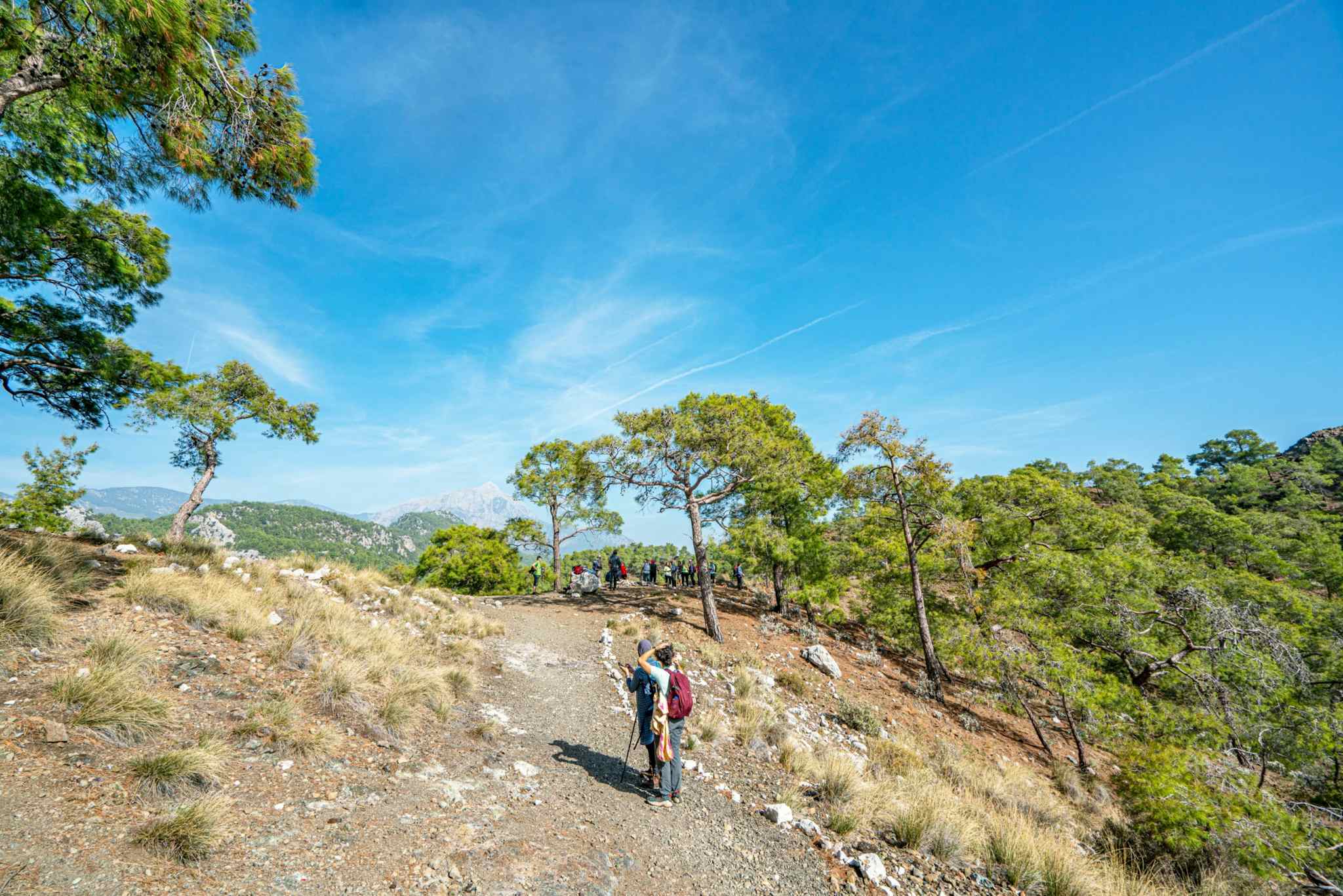 Hikers on the Lycian Way, Turkey. Photo: Shutterstock 2382996355