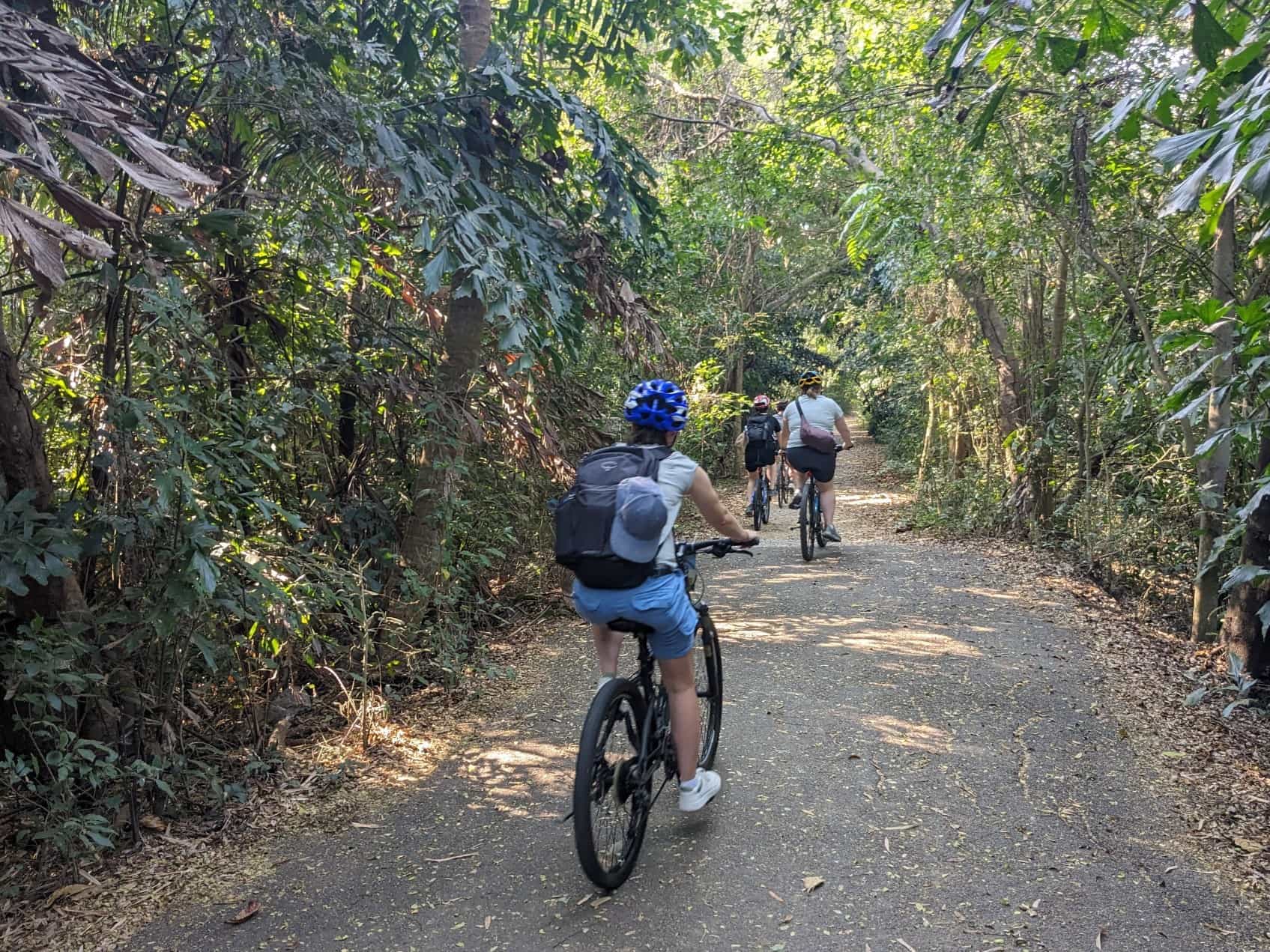 Cycling Bang Krachao, Thailand. Photo: Much Better Adventures/Dani Redd