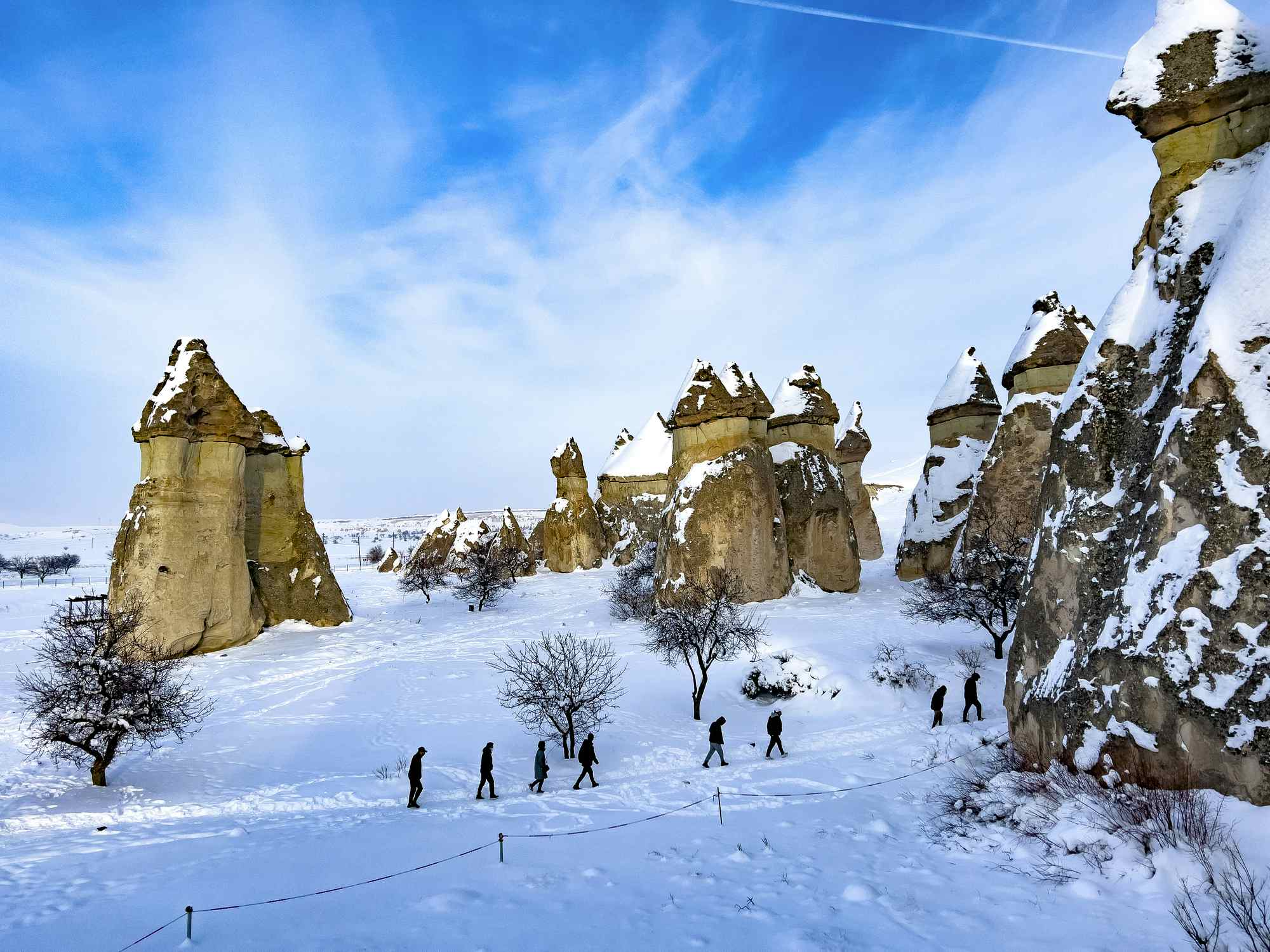 Hiking the Honey Valley in Cappadocia, Turkey. Photo: GettyImages-1458286898