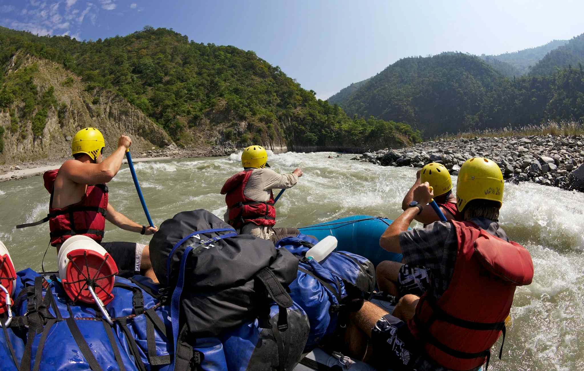 Rafting Expedition on the Sun Kosi River in Nepal 