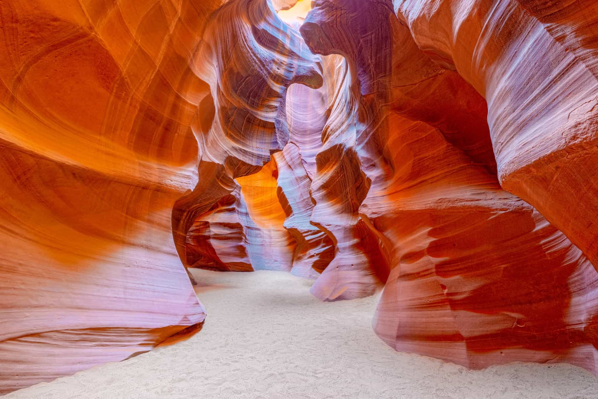 Antelope Canyon, Arizona, USA. shutterstock_1314433340