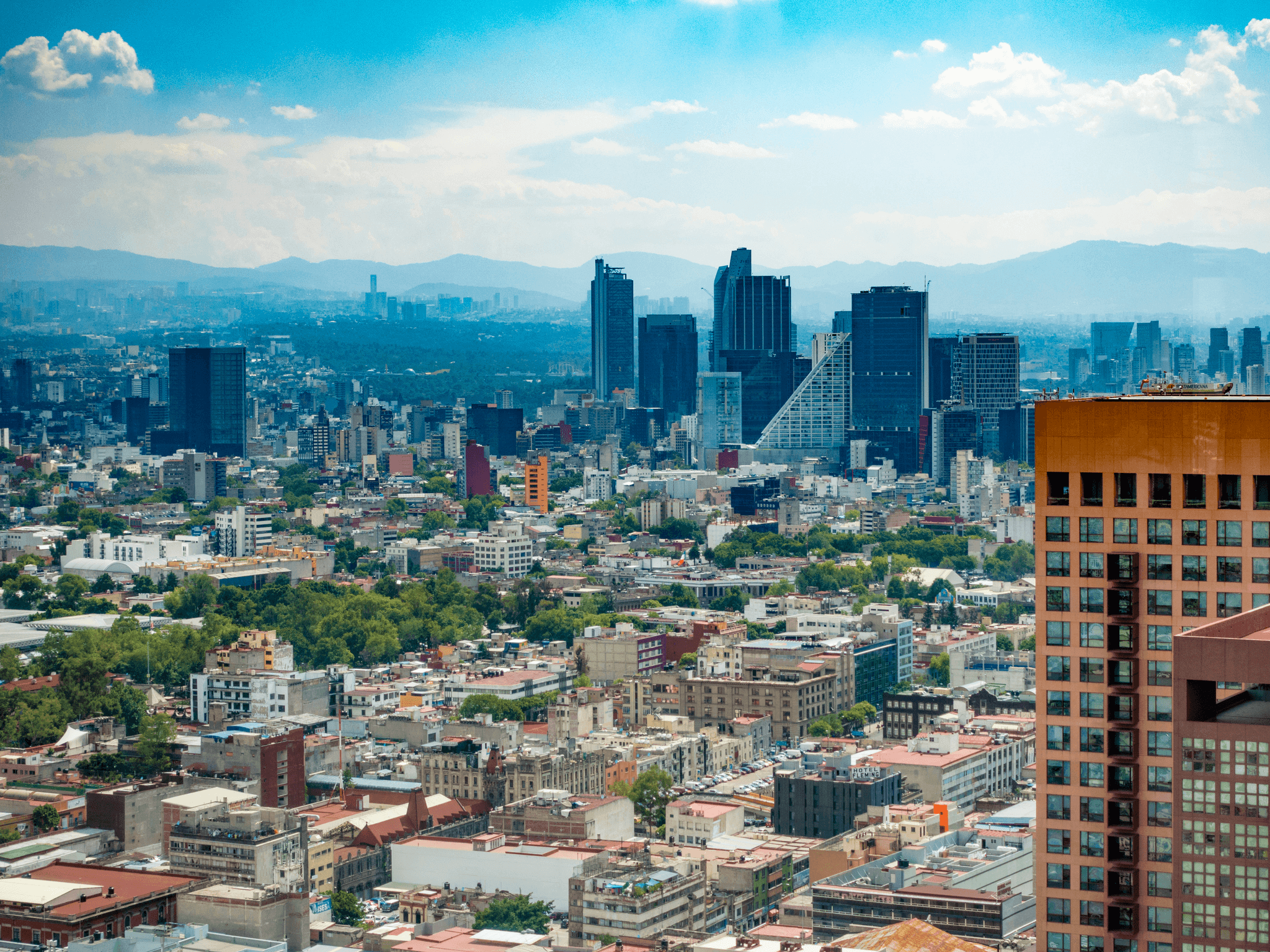 Mexico City, View, Canva