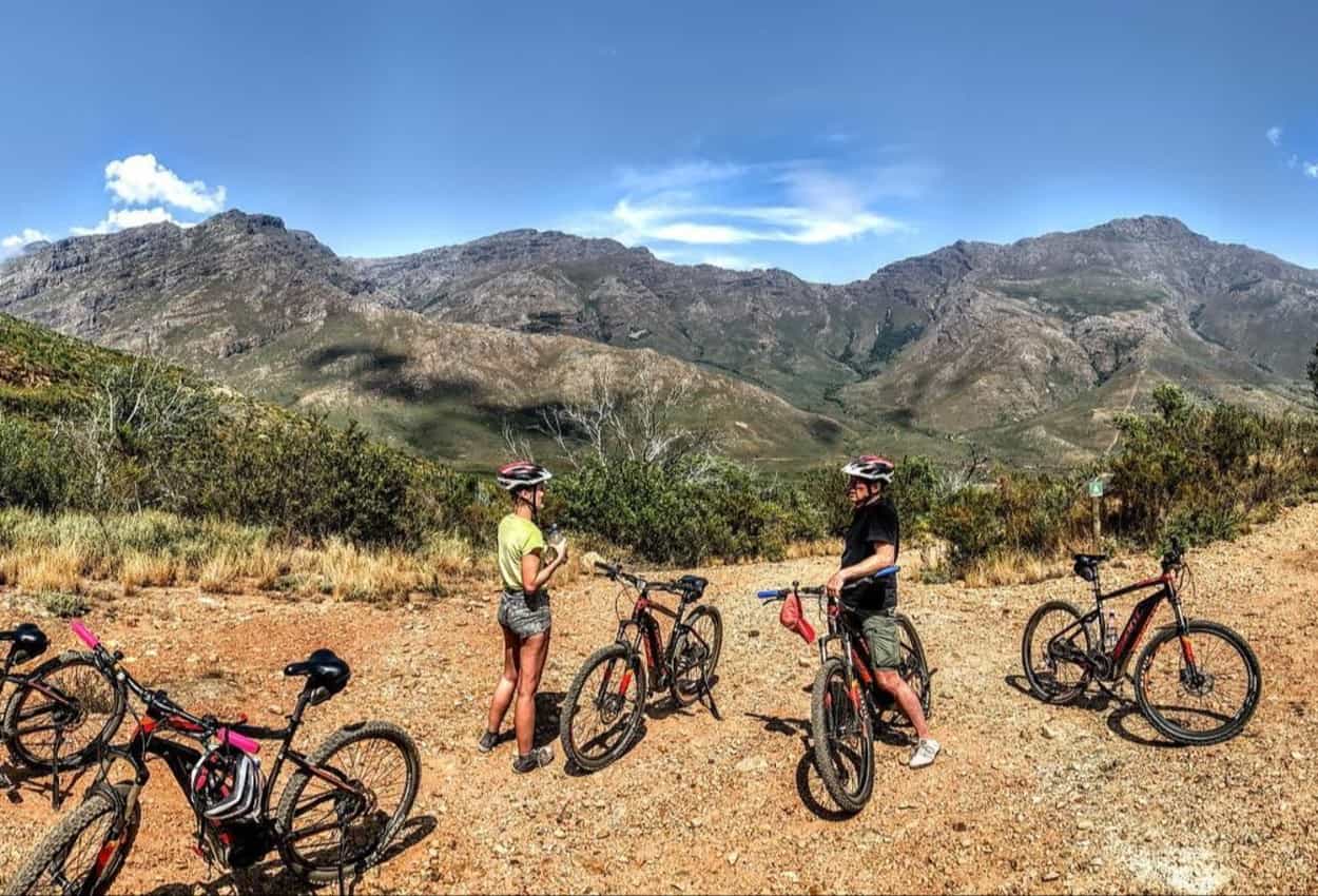 E-bike Jonkershoek Reserve wild beauty.