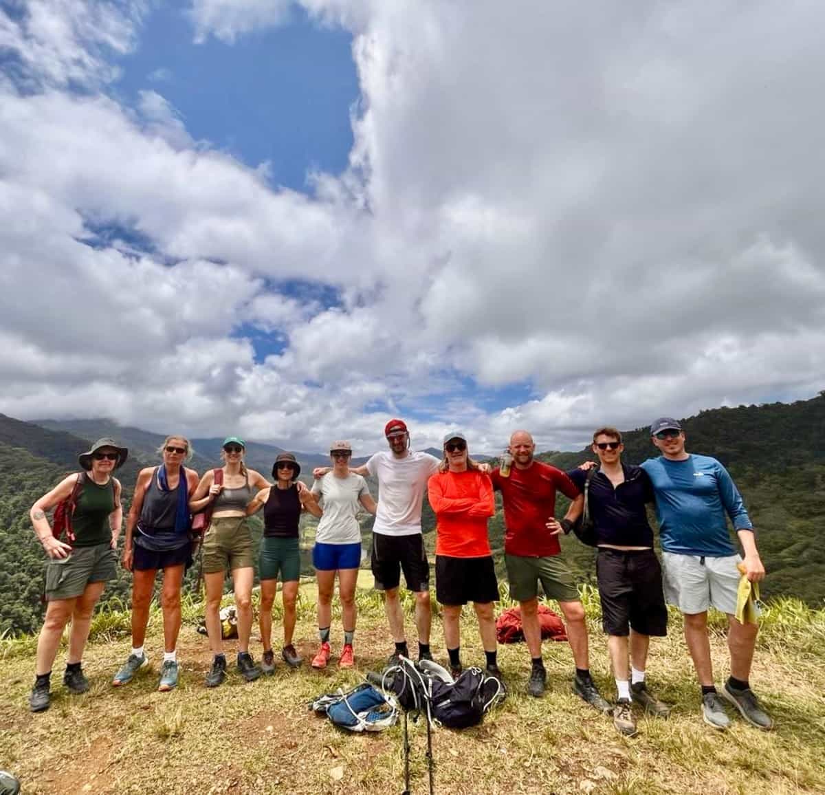 A group of adventures on the 250km Coast to Coast Expedition Across Costa Rica.