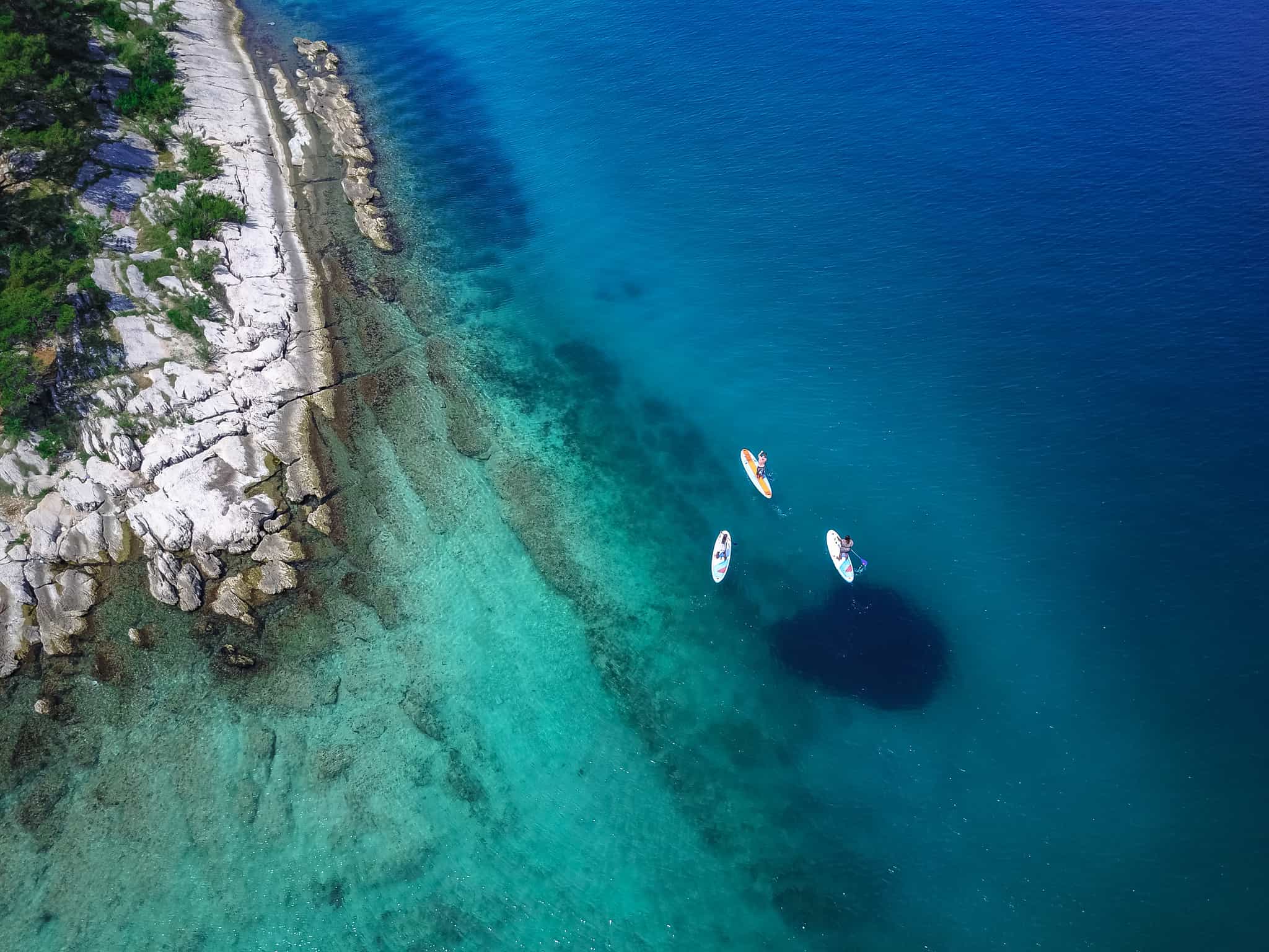 Stand Up Paddleboard the Dalmatian Coast